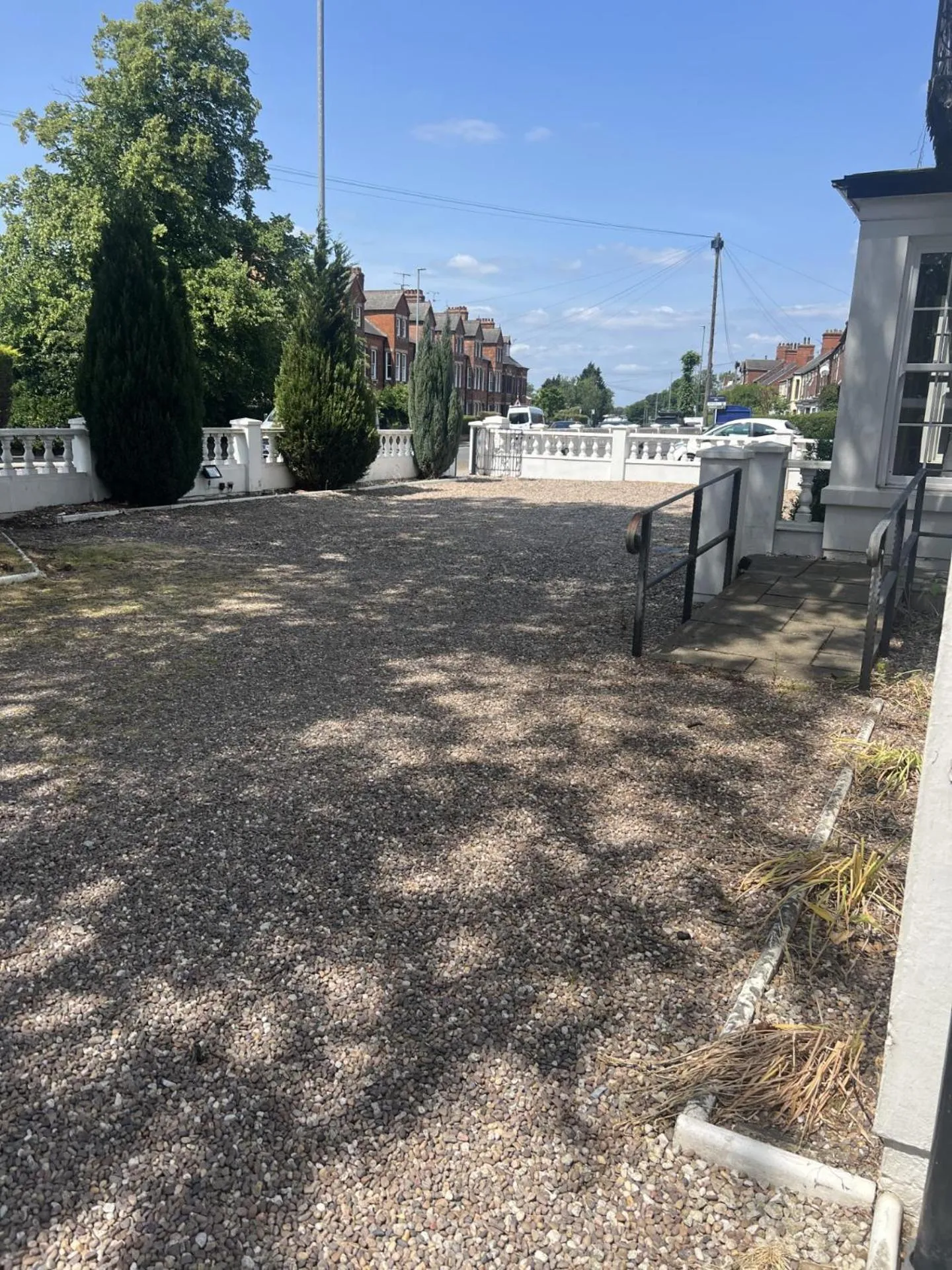 Parking in The Lawns Guest House