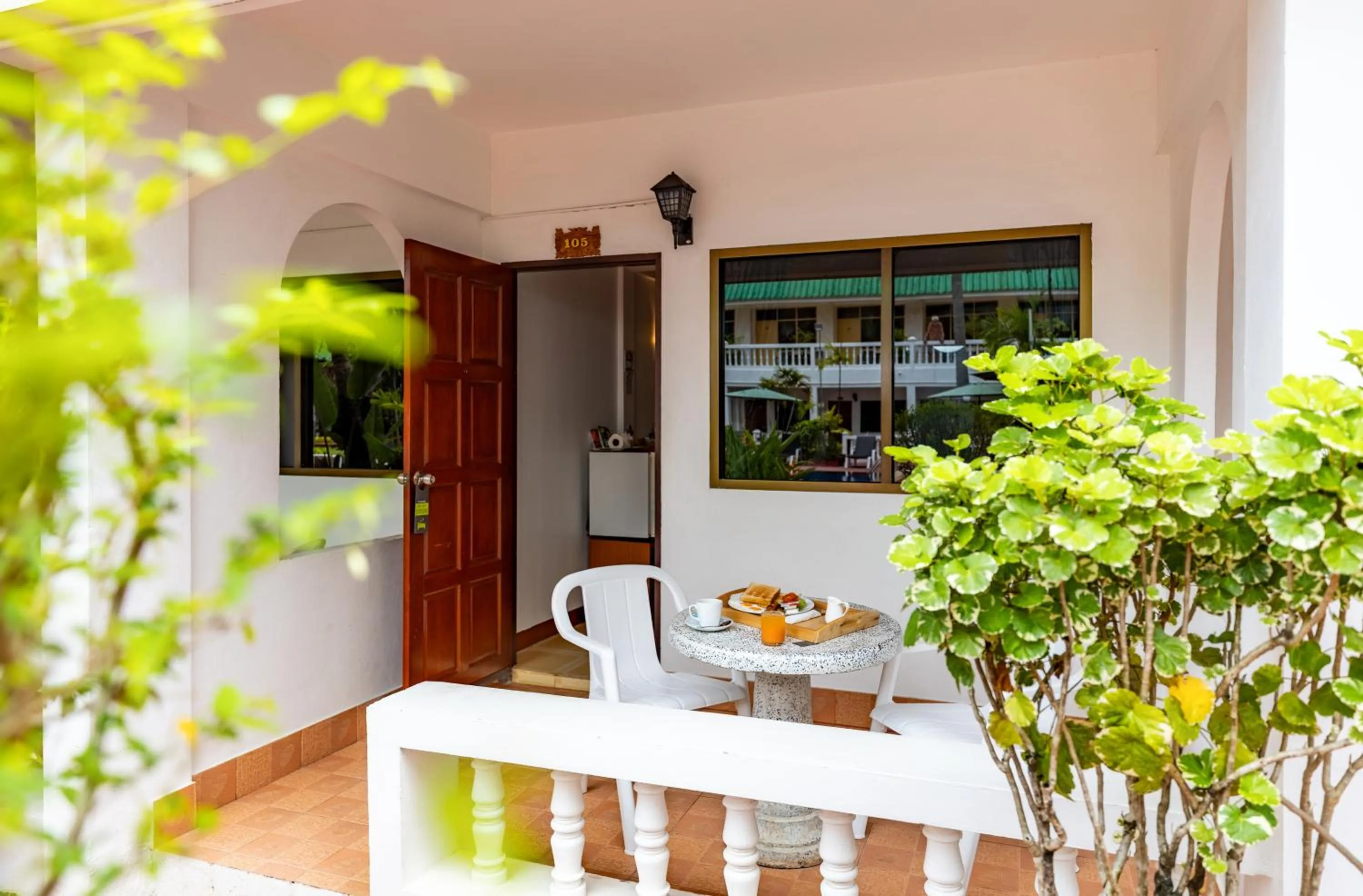 Balcony/Terrace in The Expat Hotel Patong