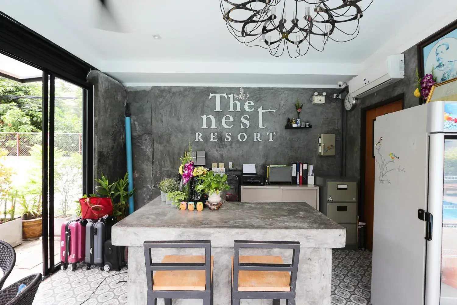 Lobby or reception in The Nest Resort Patong Lobby or reception in The Nest Resort Patong