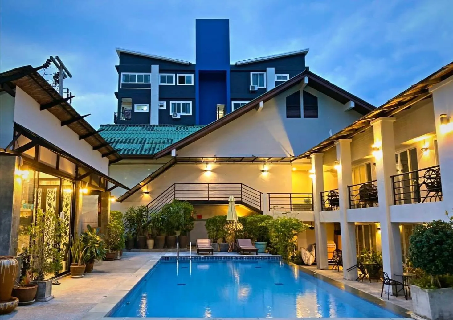 Property building in The Nest Resort Patong