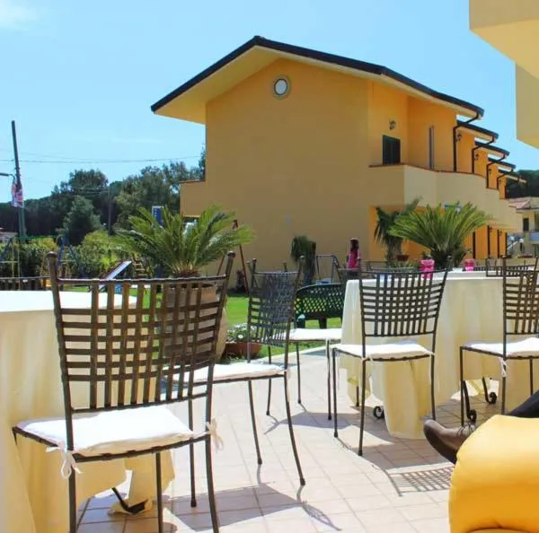 Dining area in Conca Degli Dei