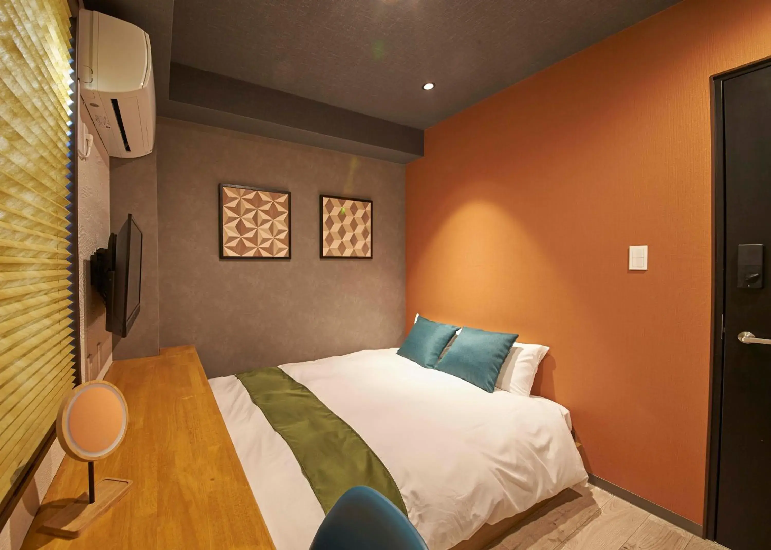 Bedroom, Bed in IKIDANE Residential Hotel Sumida Kyojima Bedroom, Bed in IKIDANE Residential Hotel Sumida Kyojima