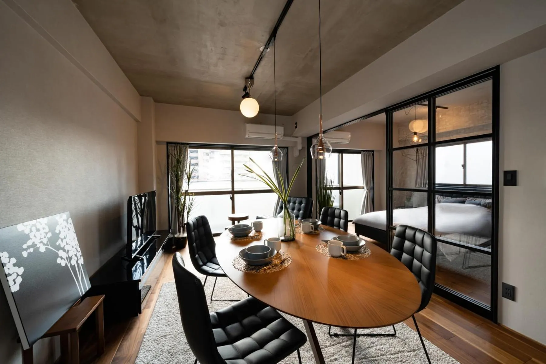 Dining area in IMPREST STAY Tokyo Kamata