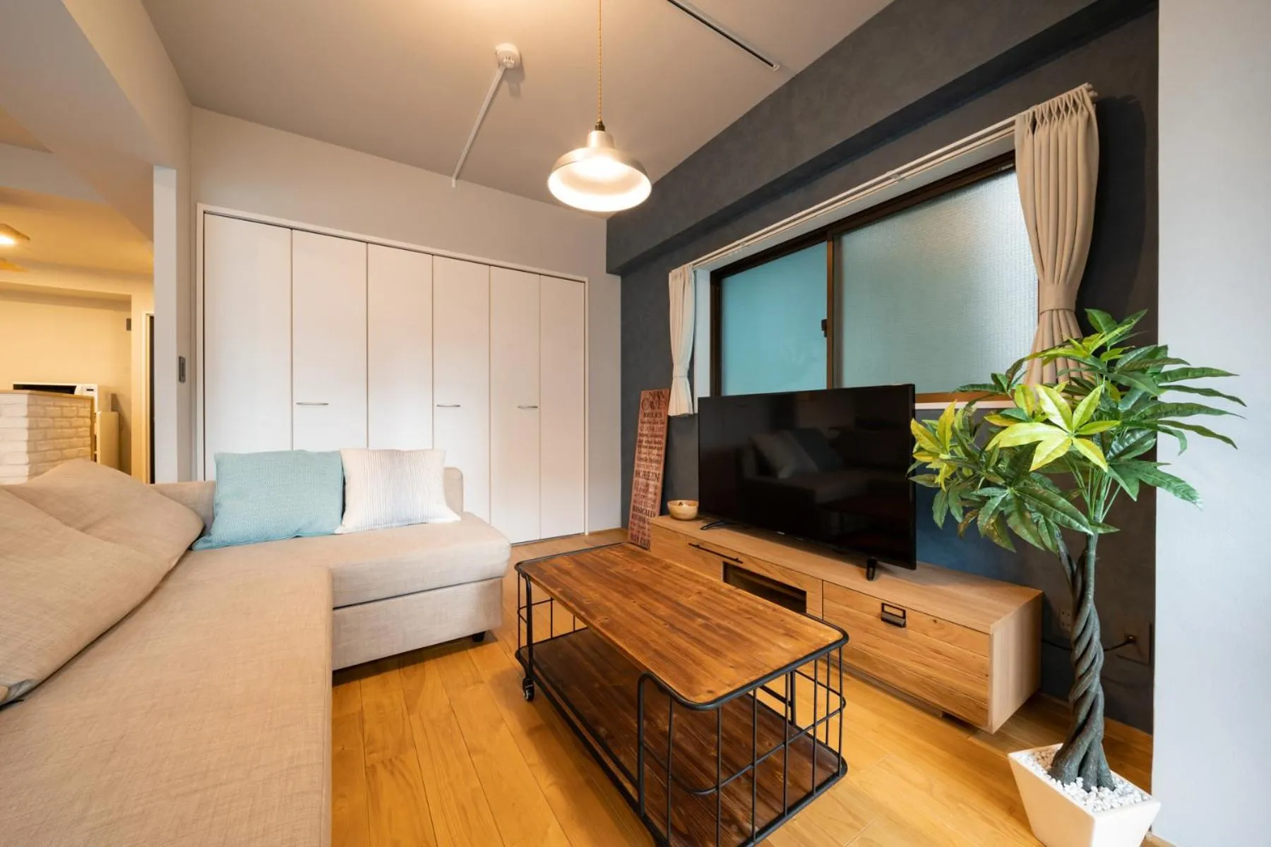 Living room in IMPREST STAY Tokyo Kamata