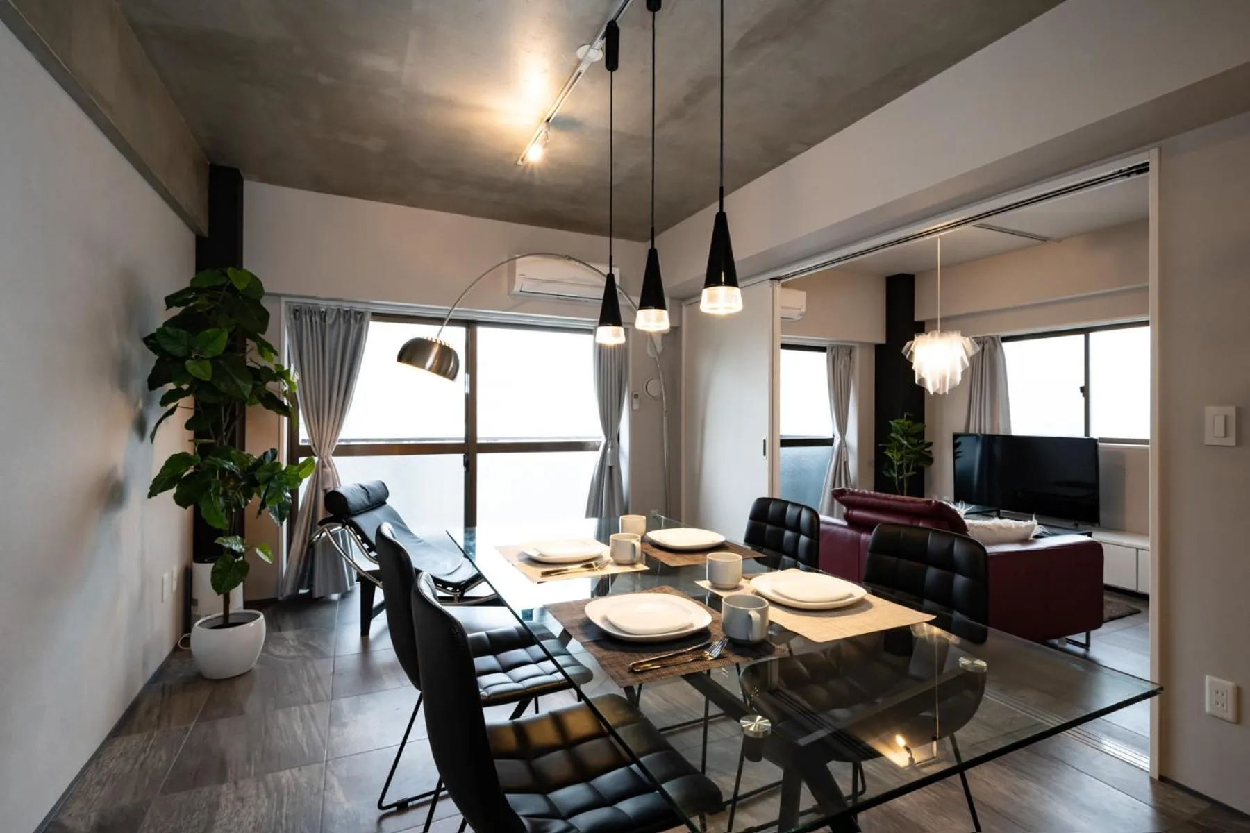 Living room in IMPREST STAY Tokyo Kamata