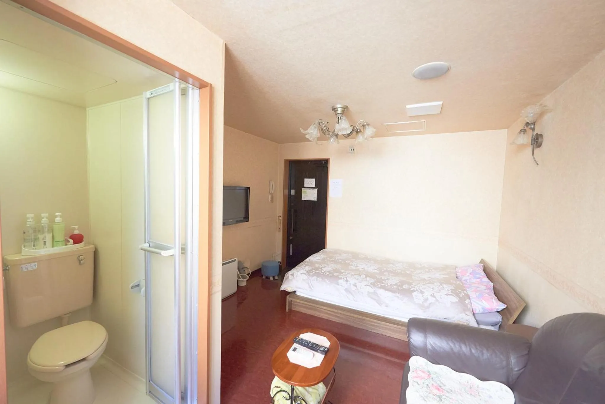 Bed in ホテル4Fマカロニ