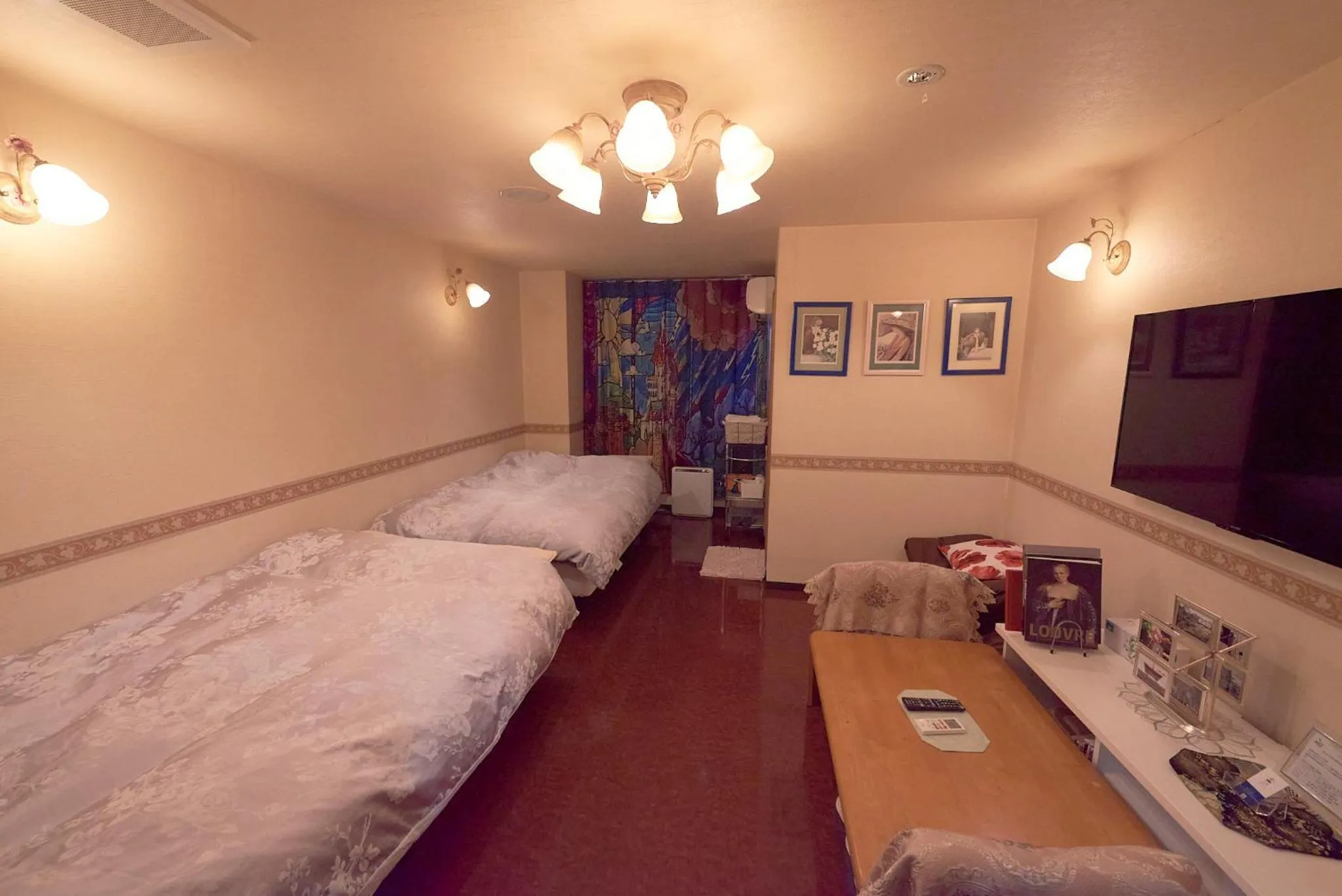 Bed in ホテル4Fマカロニ