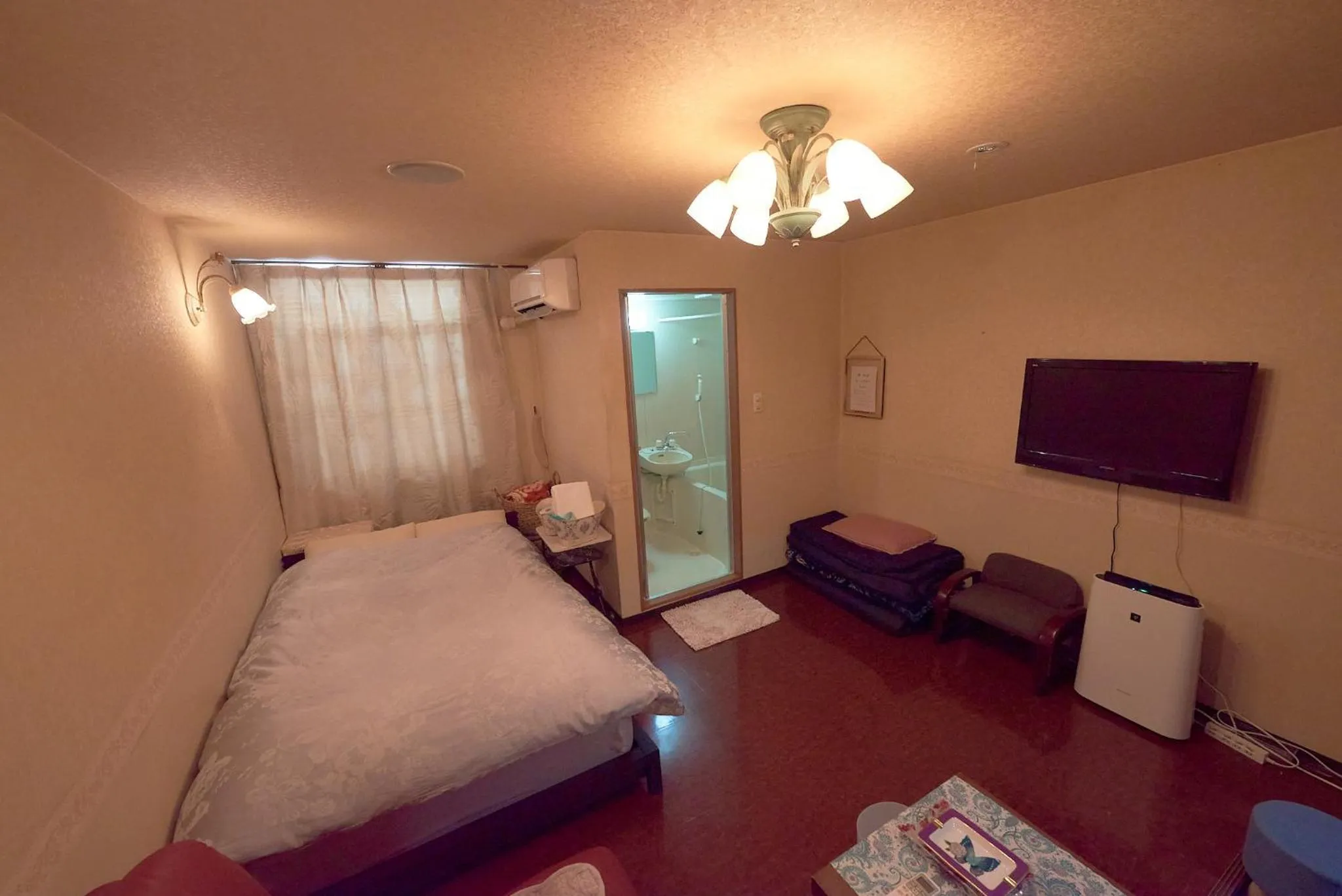 Bed in ホテル4Fマカロニ