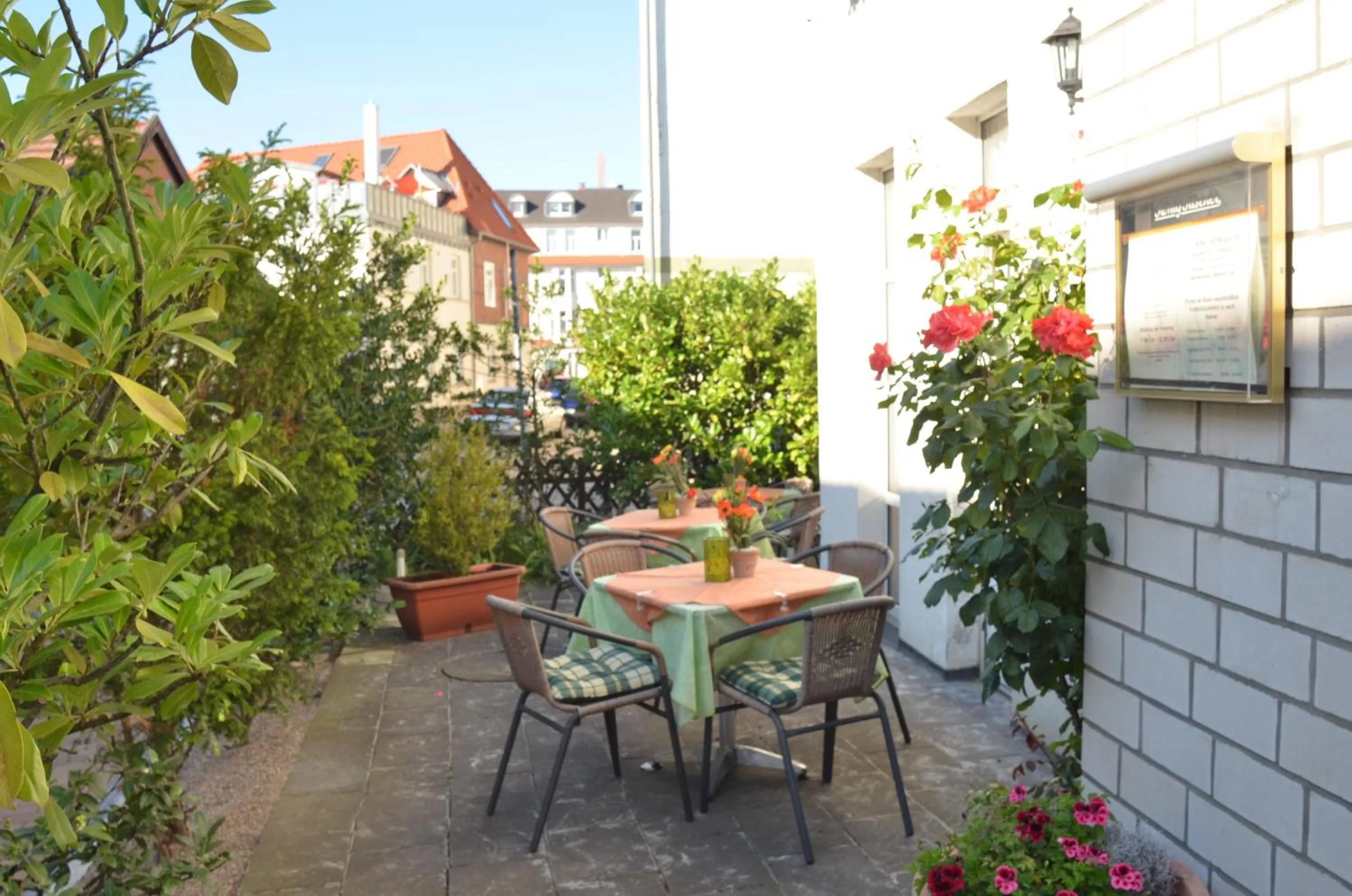 Balcony/Terrace in Hotel Nordlicht