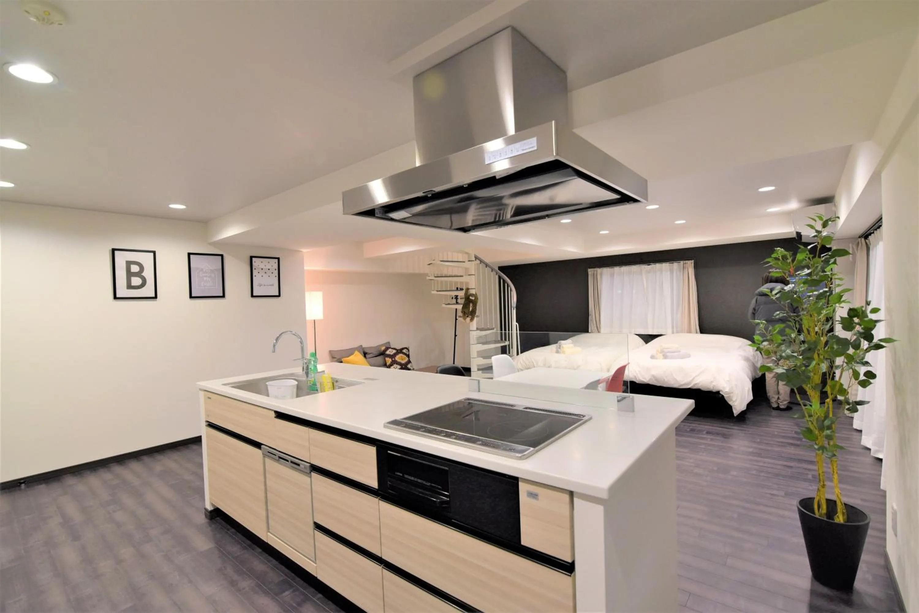 Bed in Hotel Central Yokohama