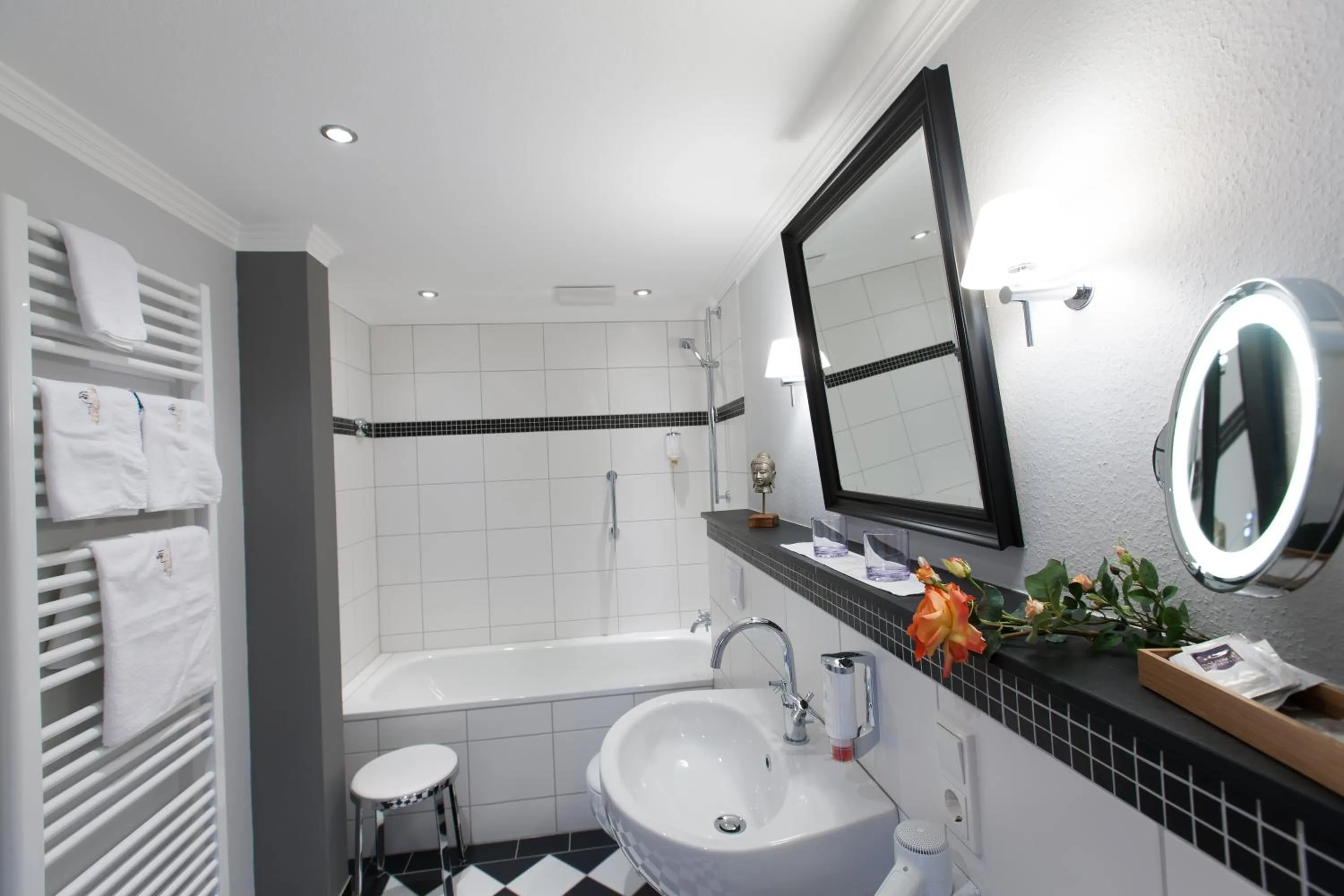 Bathroom in Boutique-Hotel Moseltor