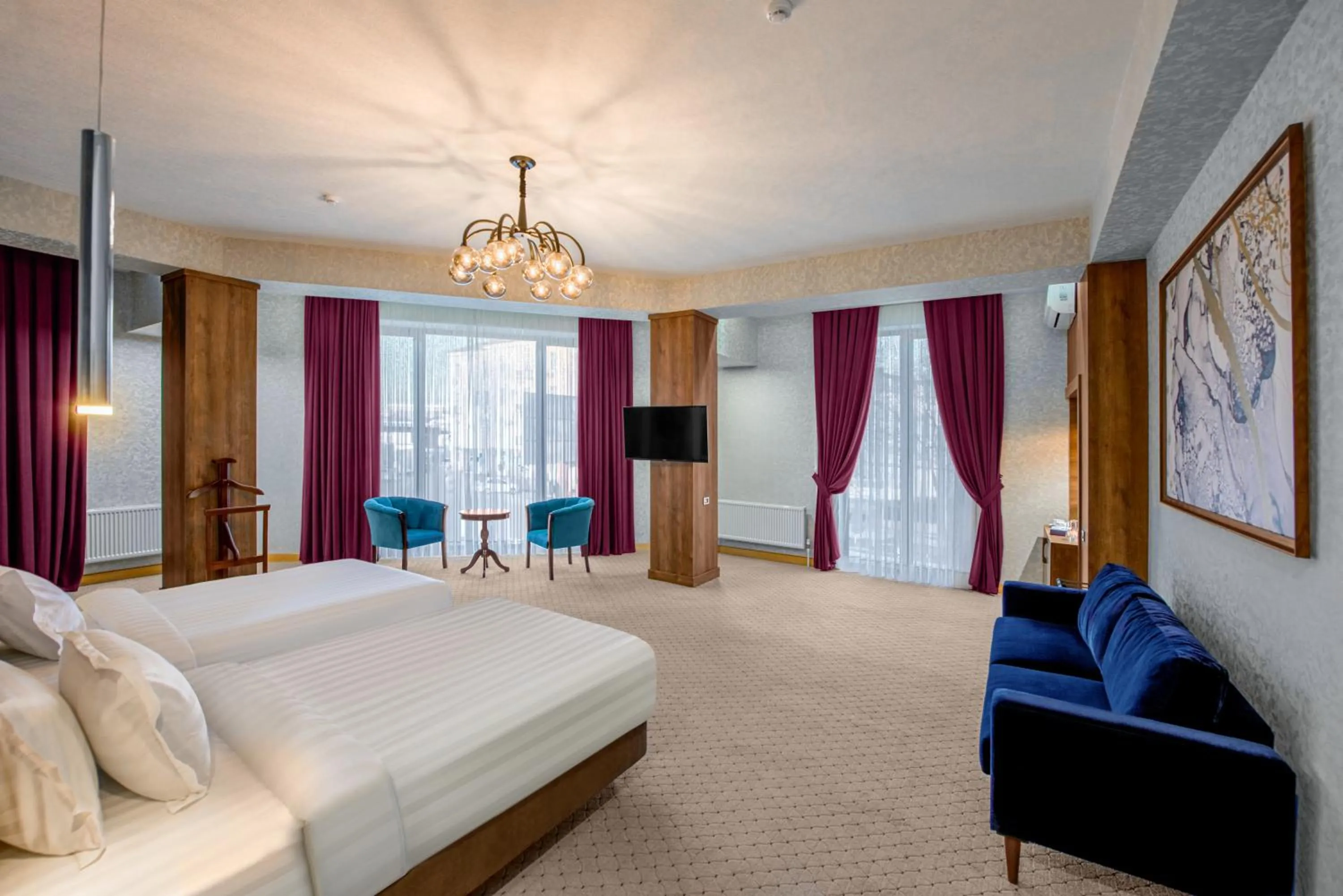 Photo of the whole room, Bed in Corner Hotel Tashkent