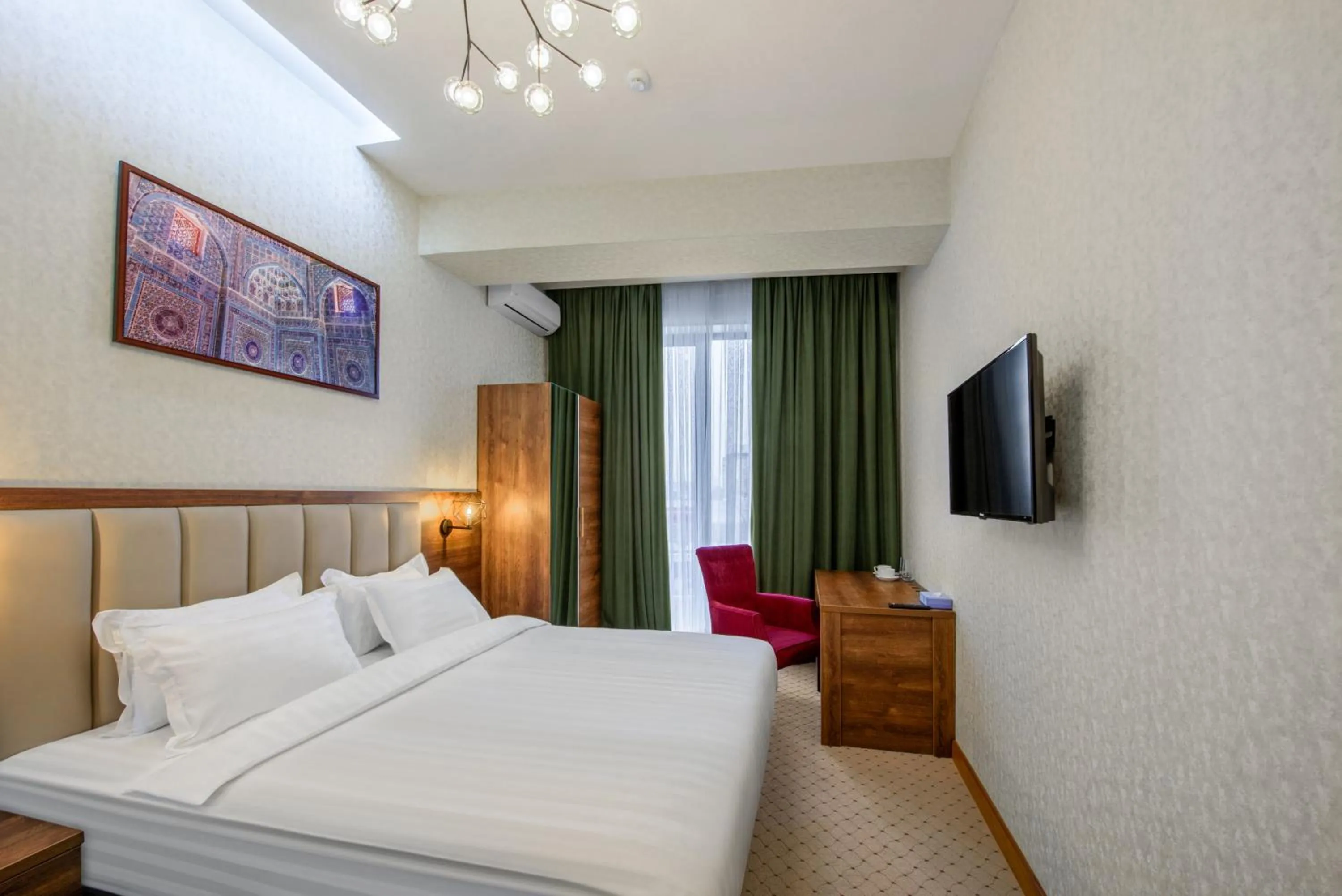 Bed in Corner Hotel Tashkent