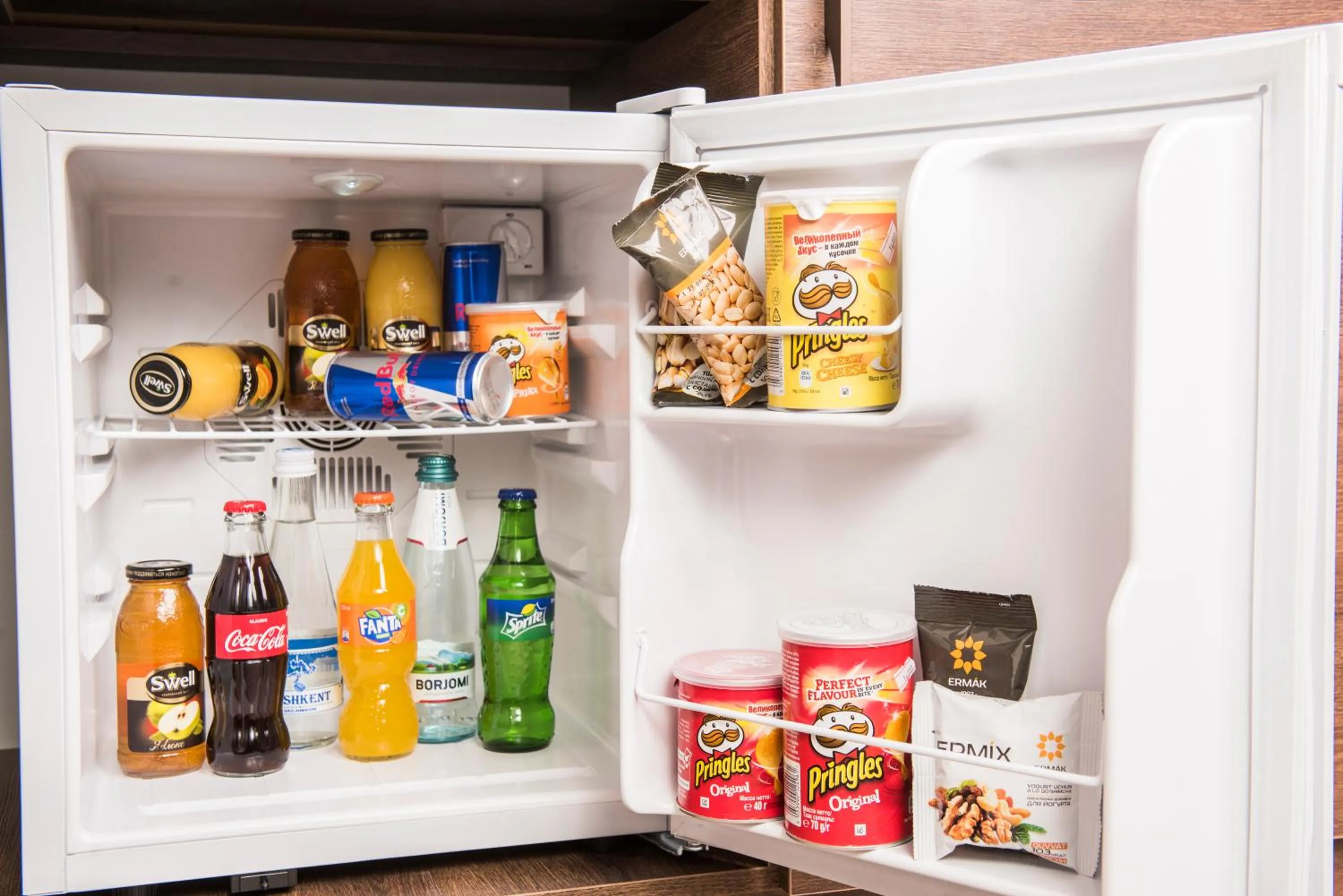 Food and drinks in Corner Hotel Tashkent