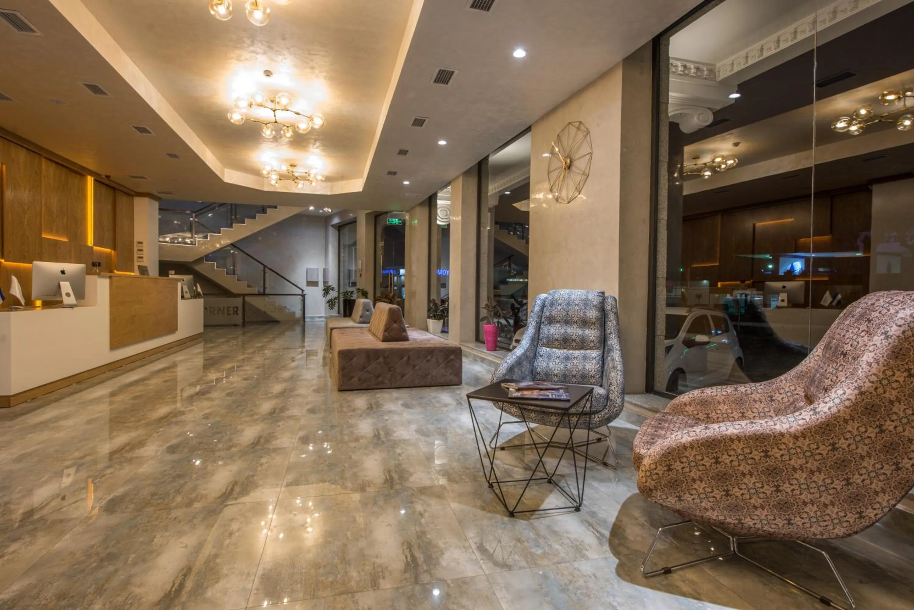 Lobby or reception in Corner Hotel Tashkent