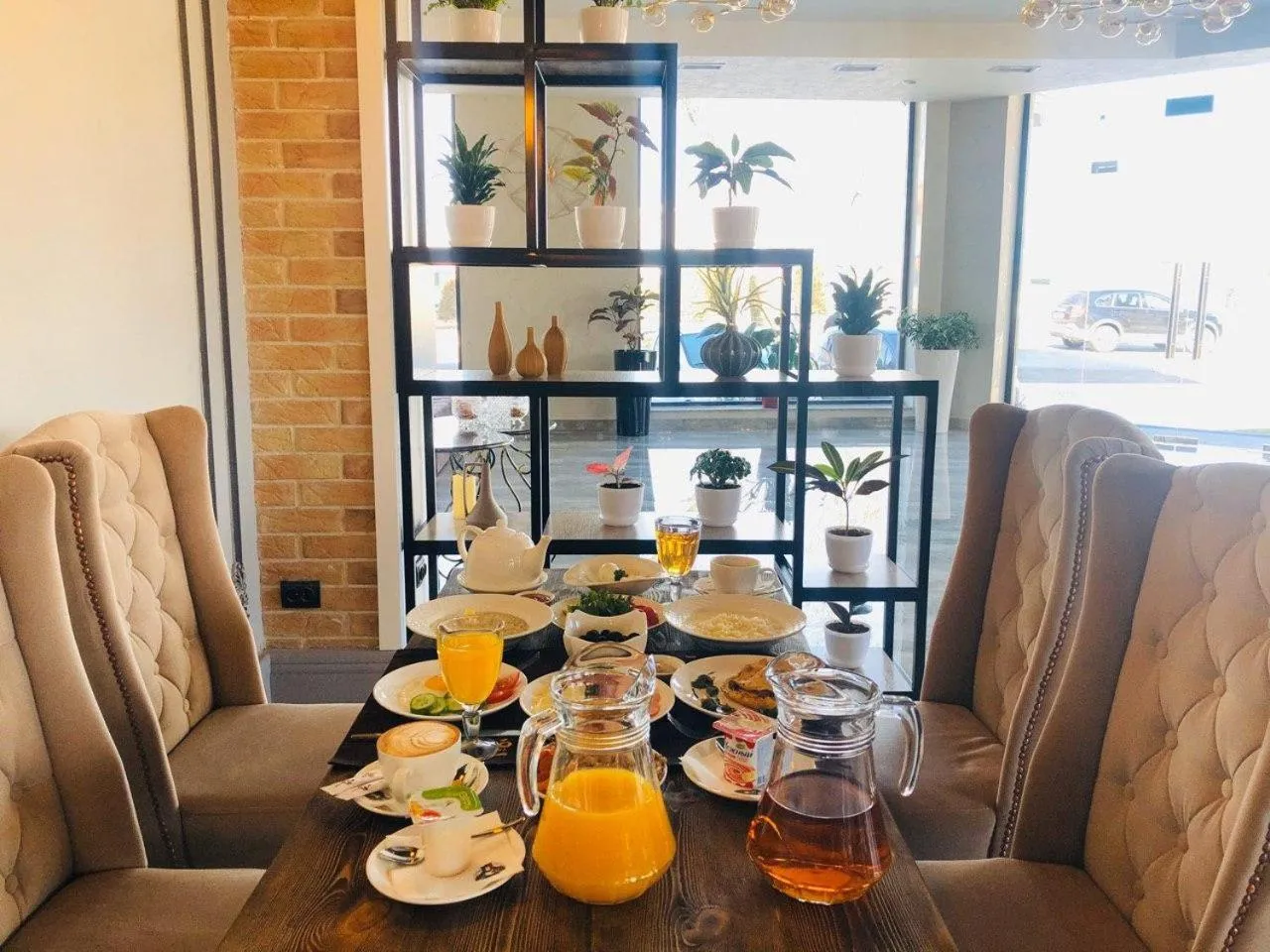 Breakfast in Corner Hotel Tashkent