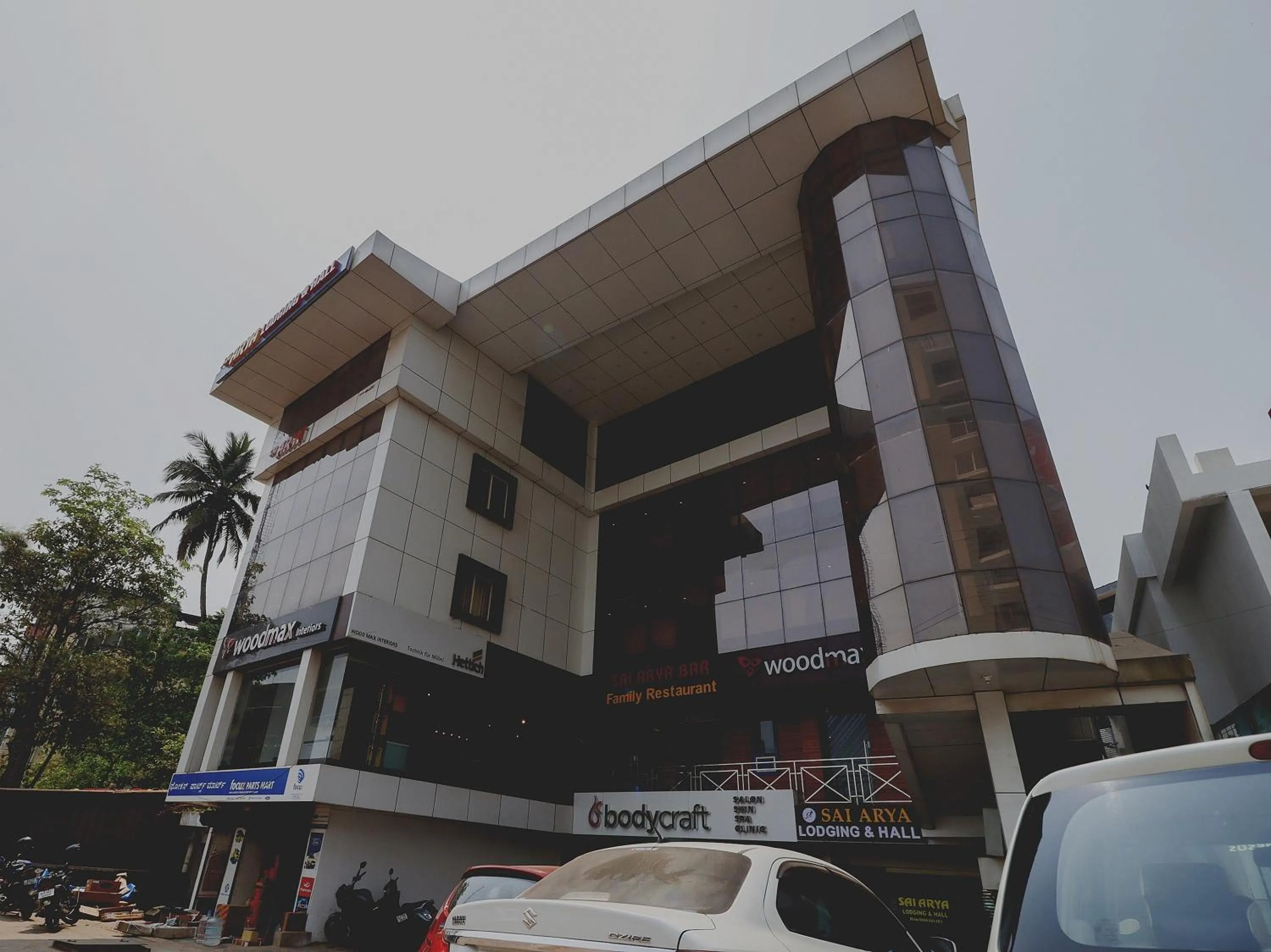 Facade/entrance in Capital O Sai Arya Residency