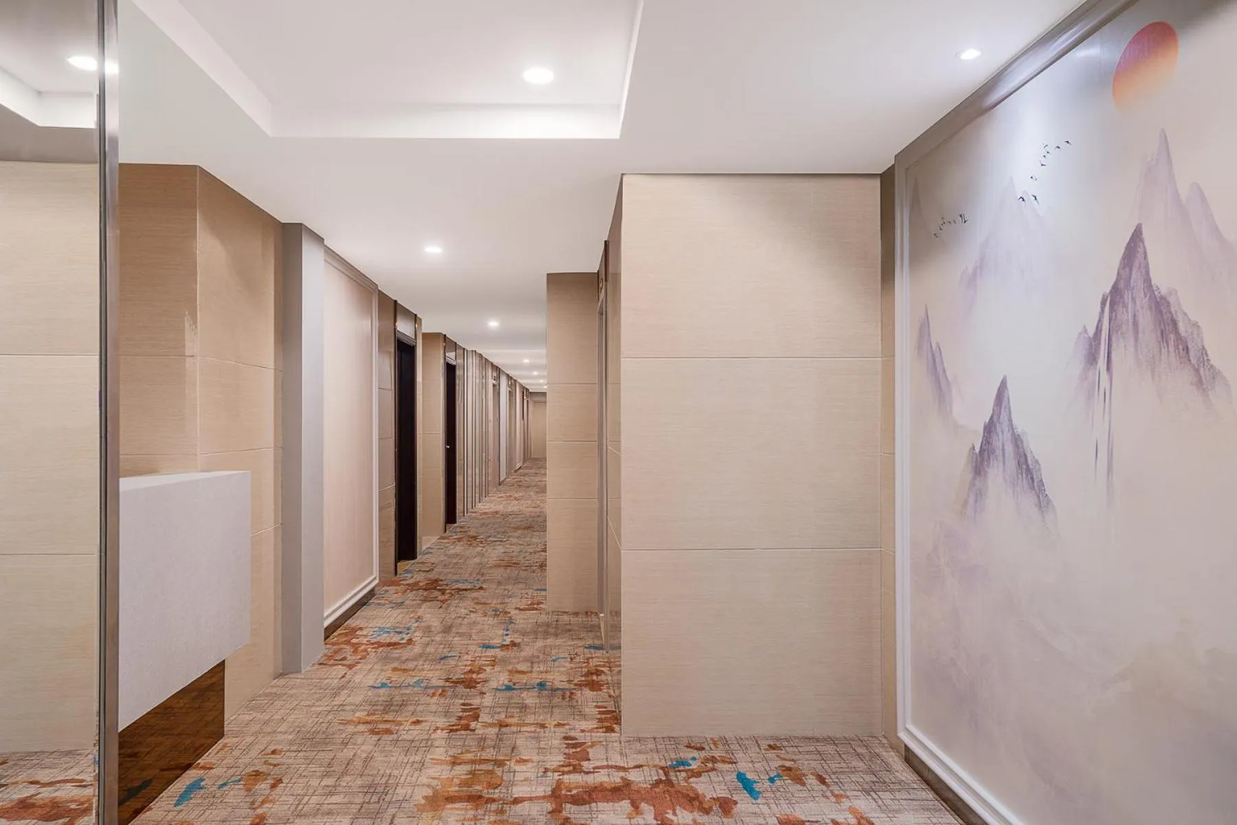 Seating area in Frida Hotels Guangzhou Baiyun International airport