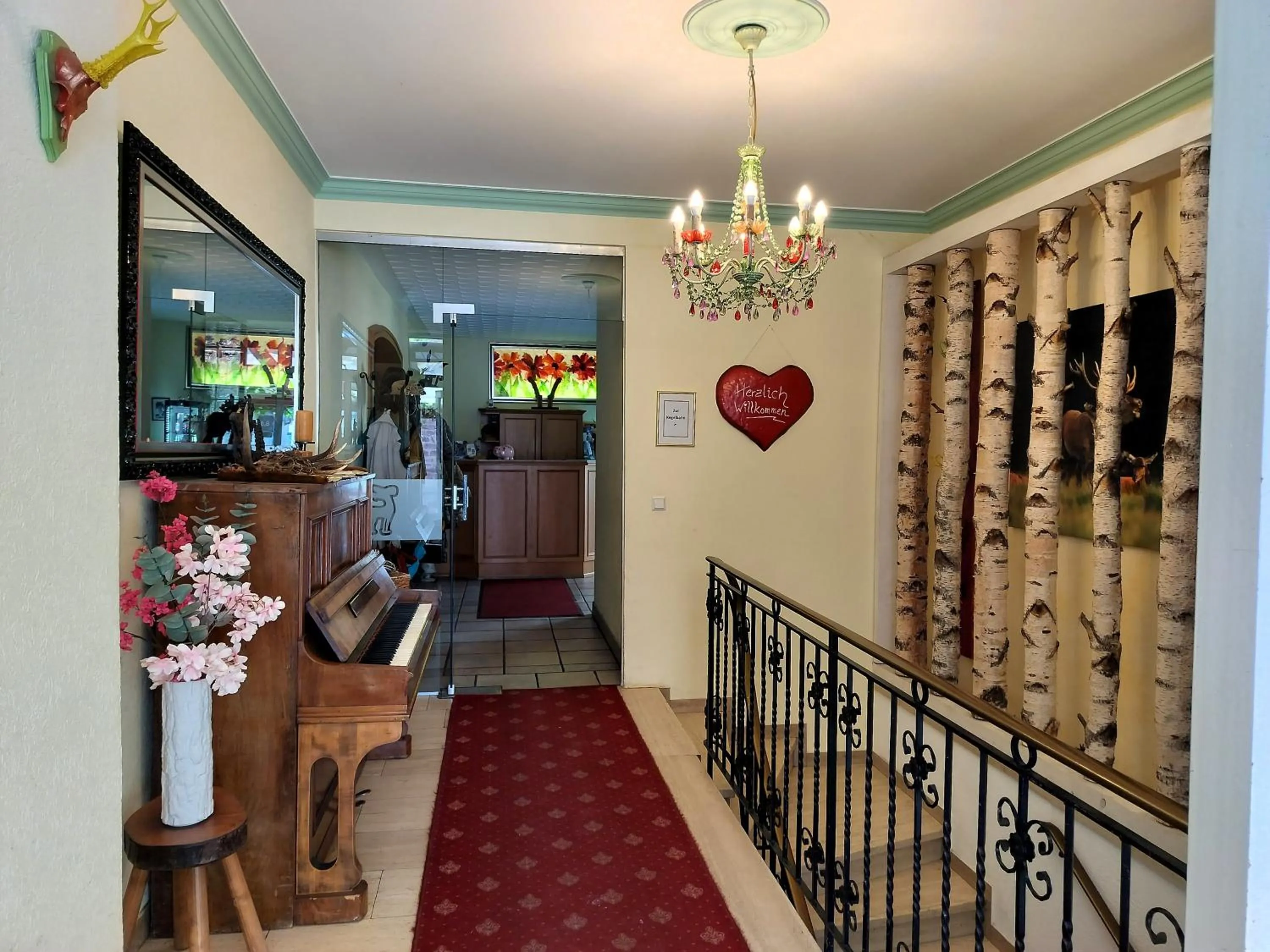 Facade/entrance in Hotel Hirsch