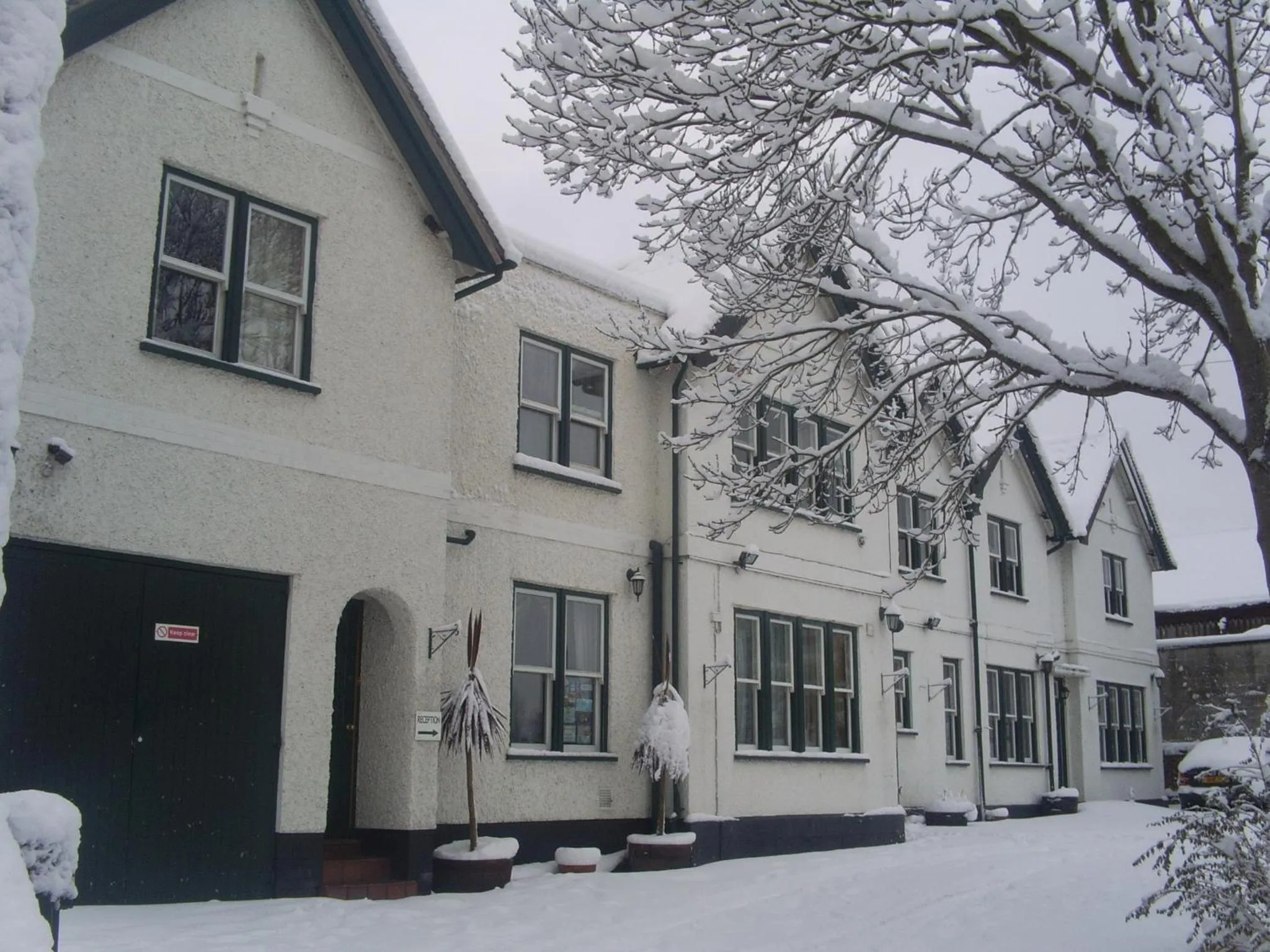 Facade/entrance, Winter in Green Gables Guest House