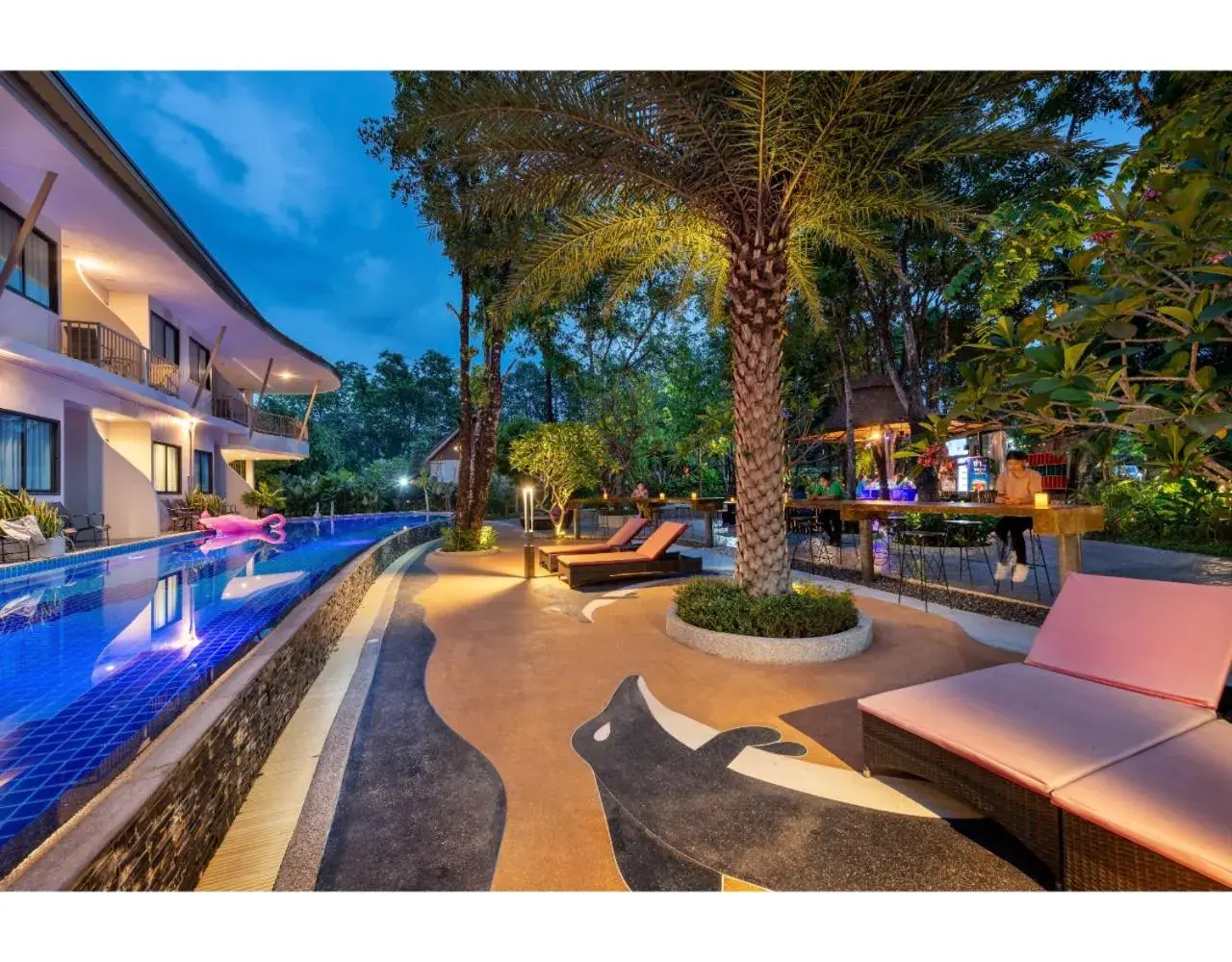 Lounge or bar in At Rice Resort Lounge or bar in At Rice Resort