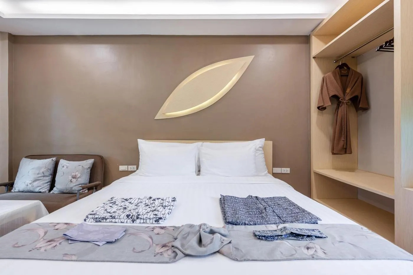 Bed in At Rice Resort