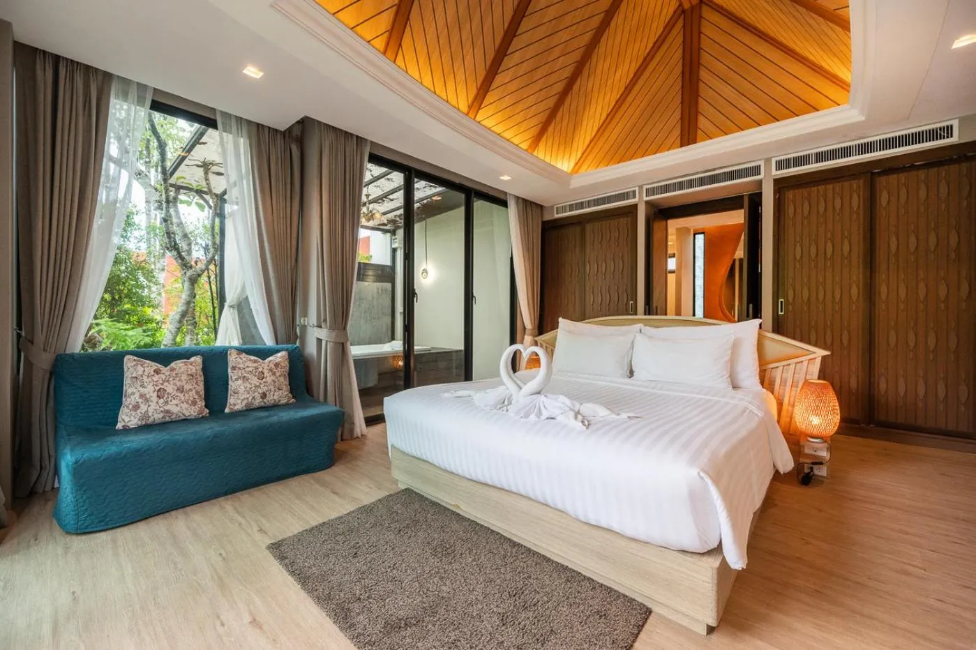 Bedroom, Bed in At Rice Resort