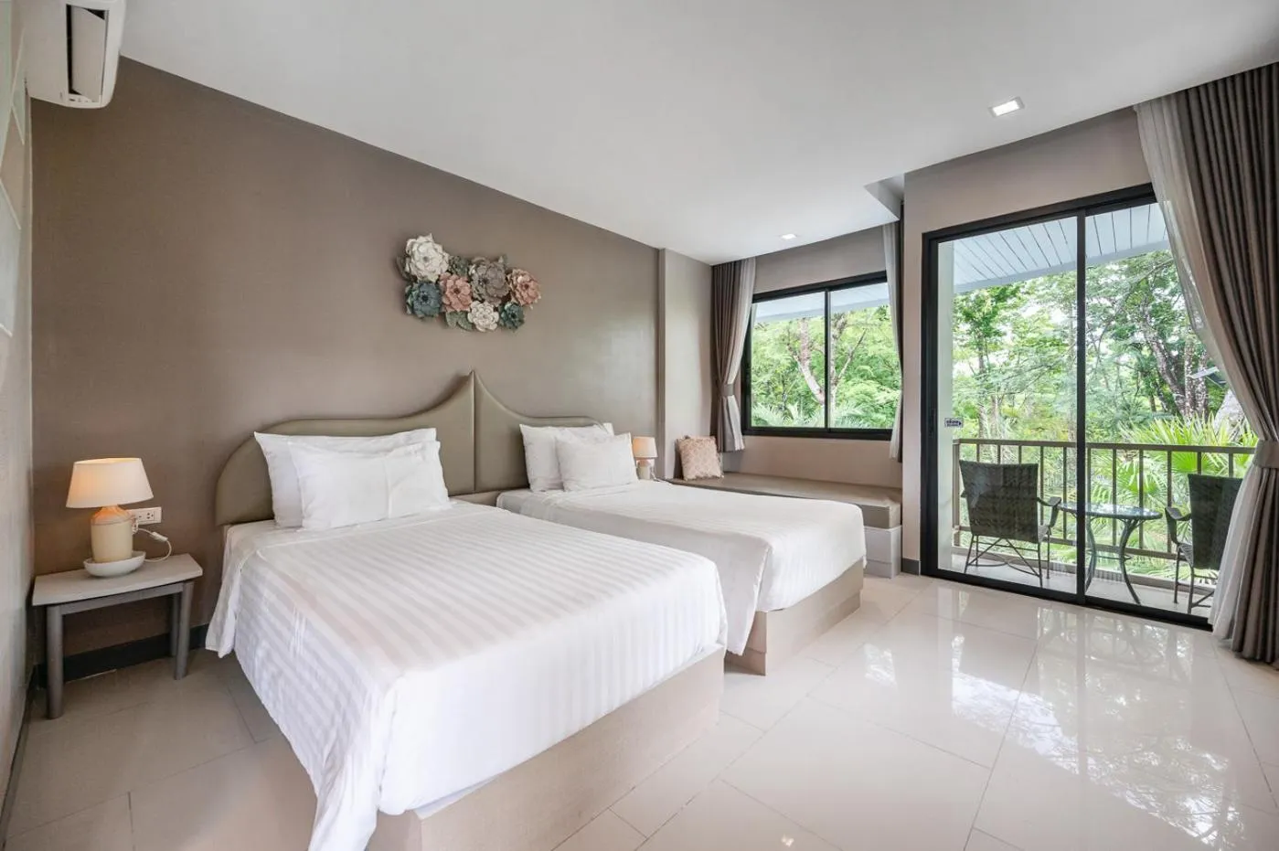 Bed in At Rice Resort