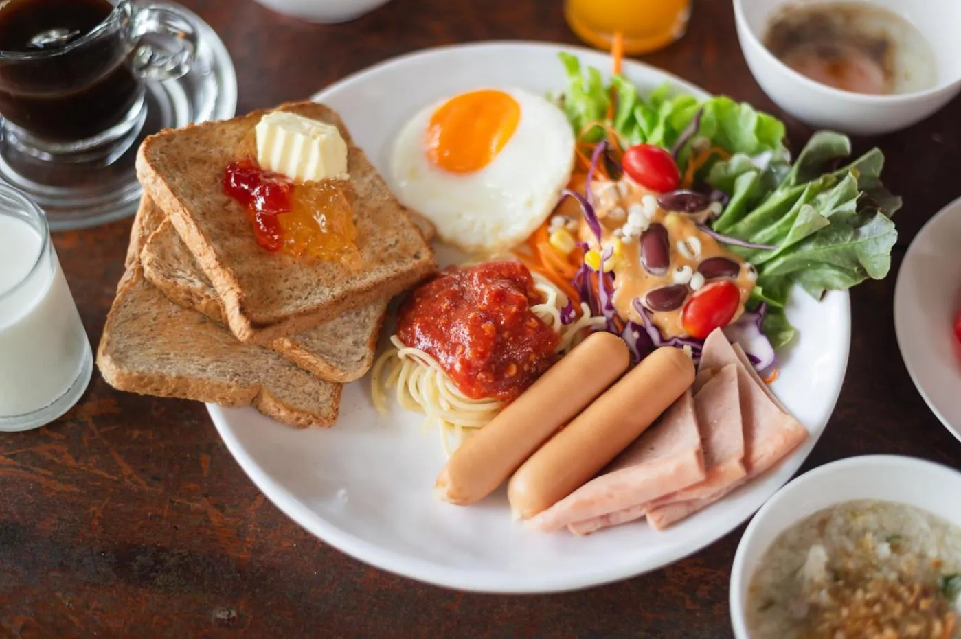 Breakfast in At Rice Resort