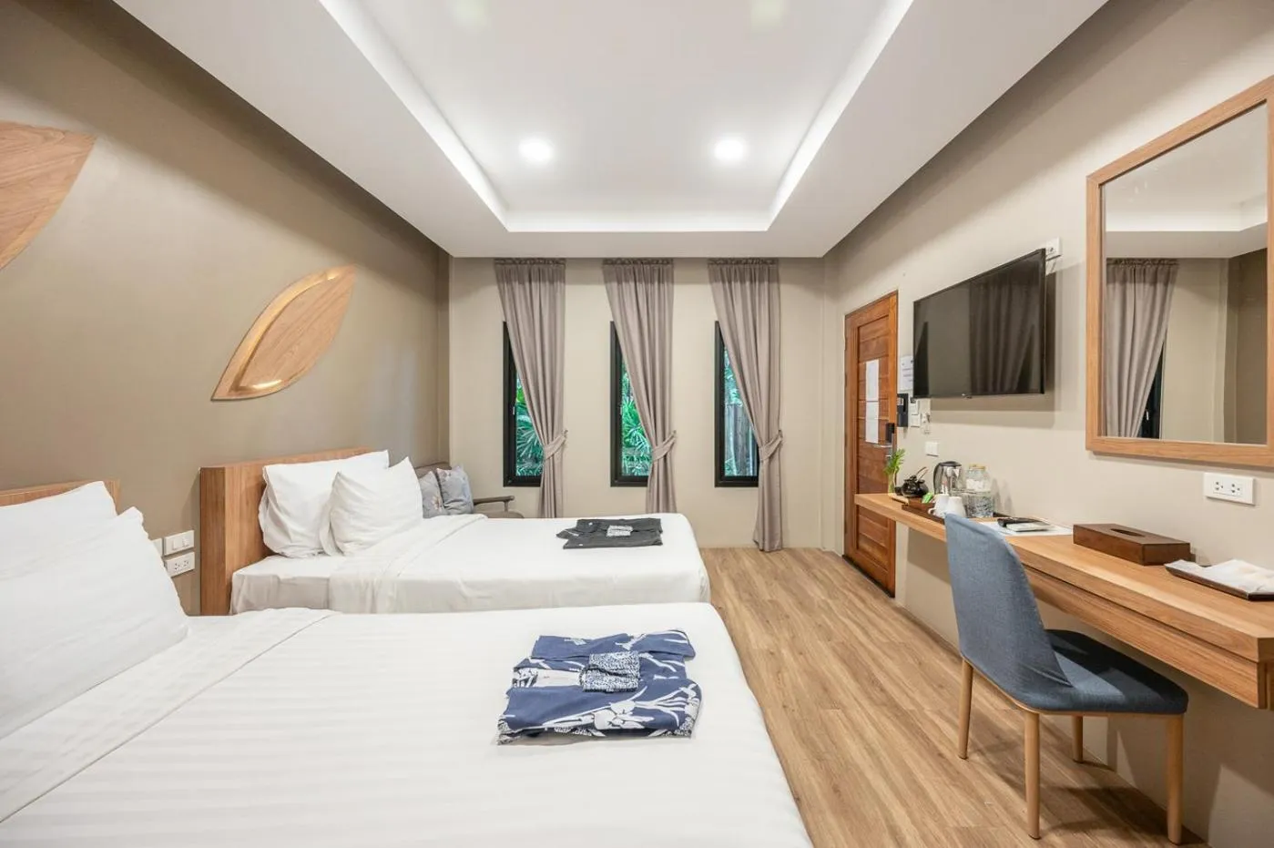 Bedroom, Bed in At Rice Resort