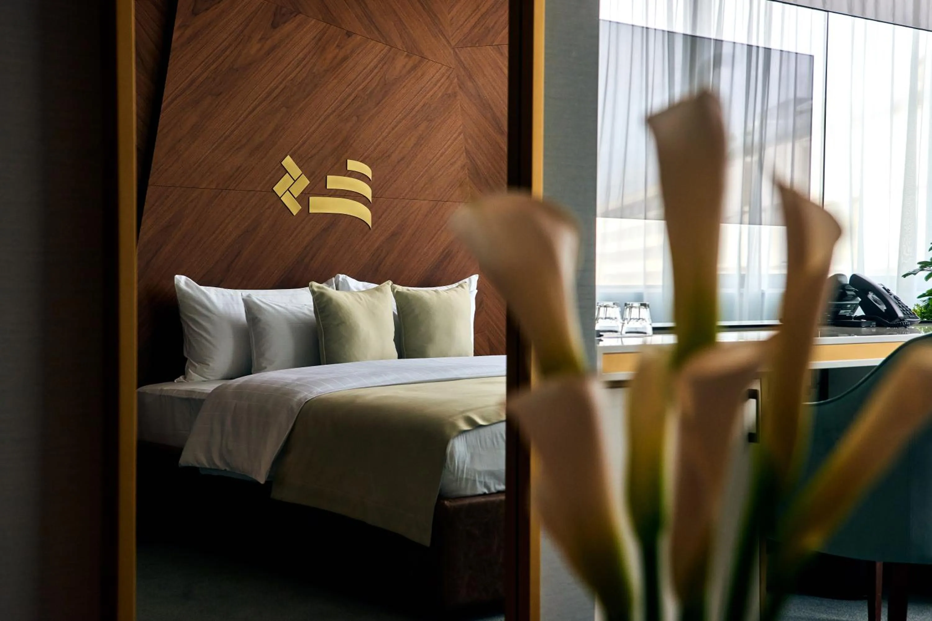 Bedroom, Bed in Hotel Pupin Novi Sad