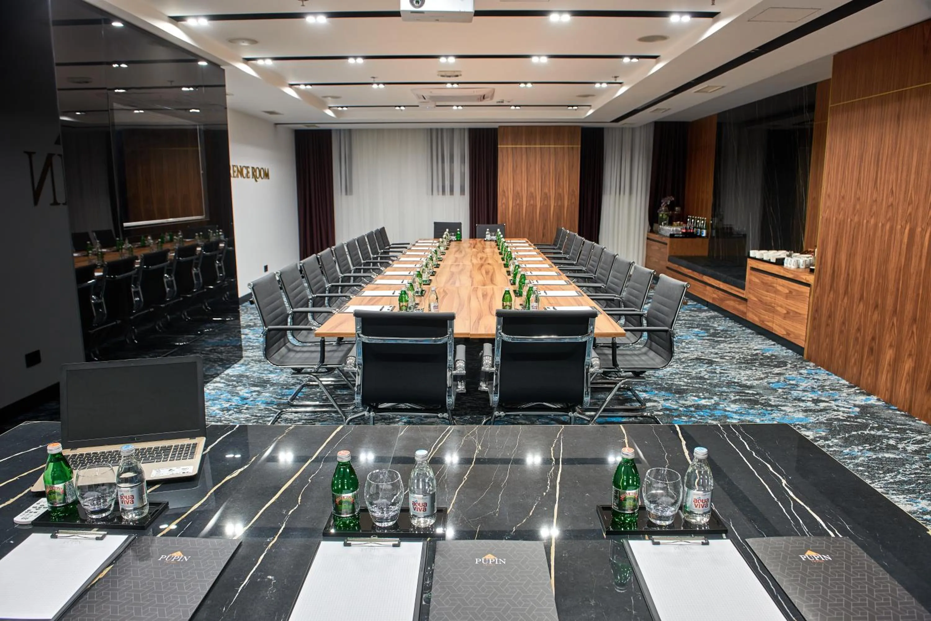 Meeting/conference room in Hotel Pupin Novi Sad