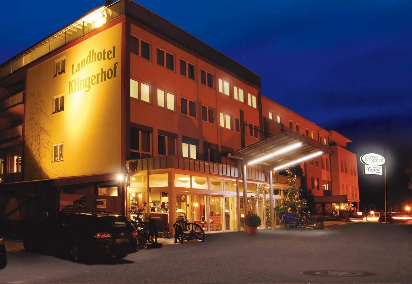 Property building in Landhotel Klingerhof