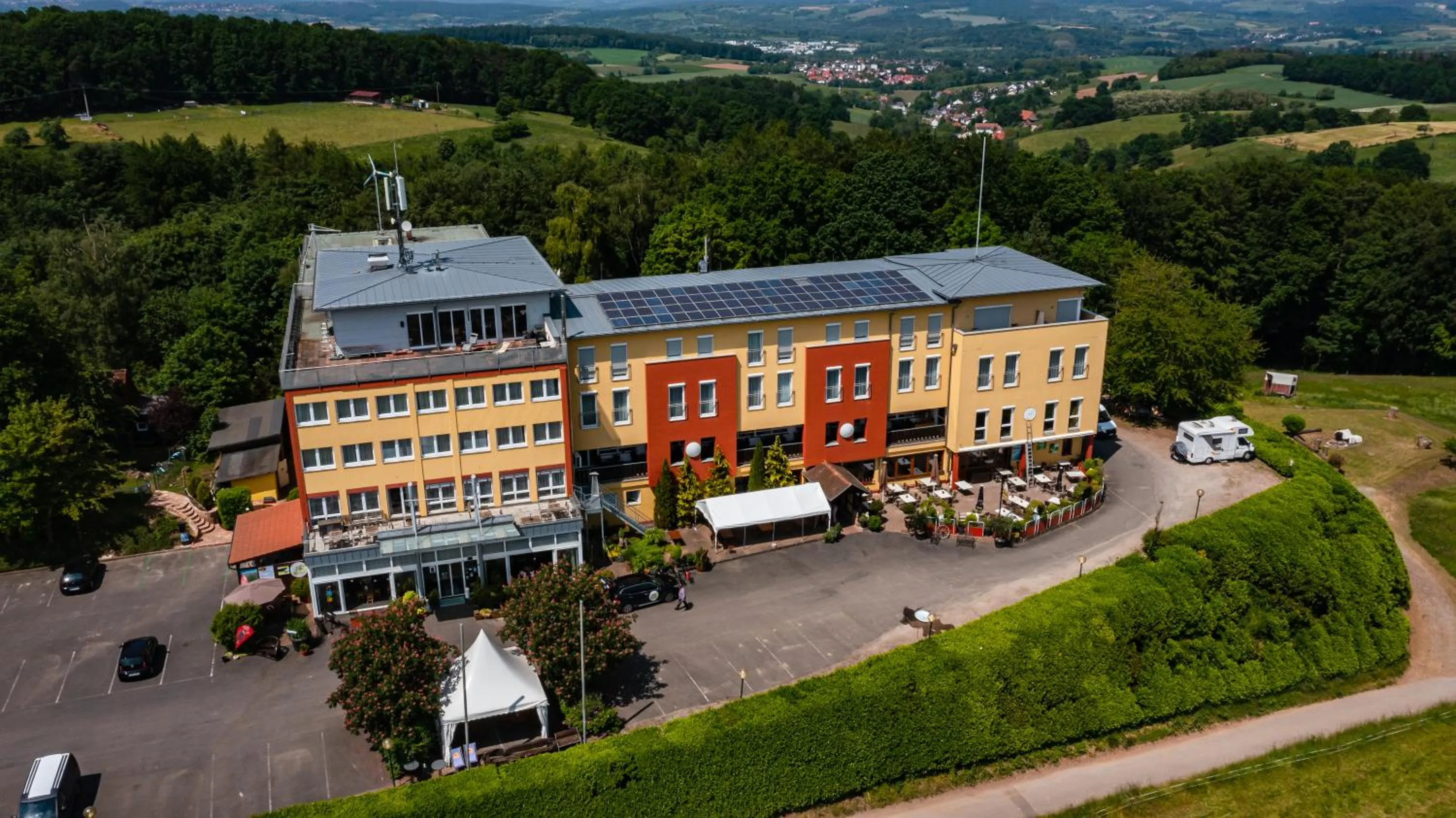 Property building in Landhotel Klingerhof