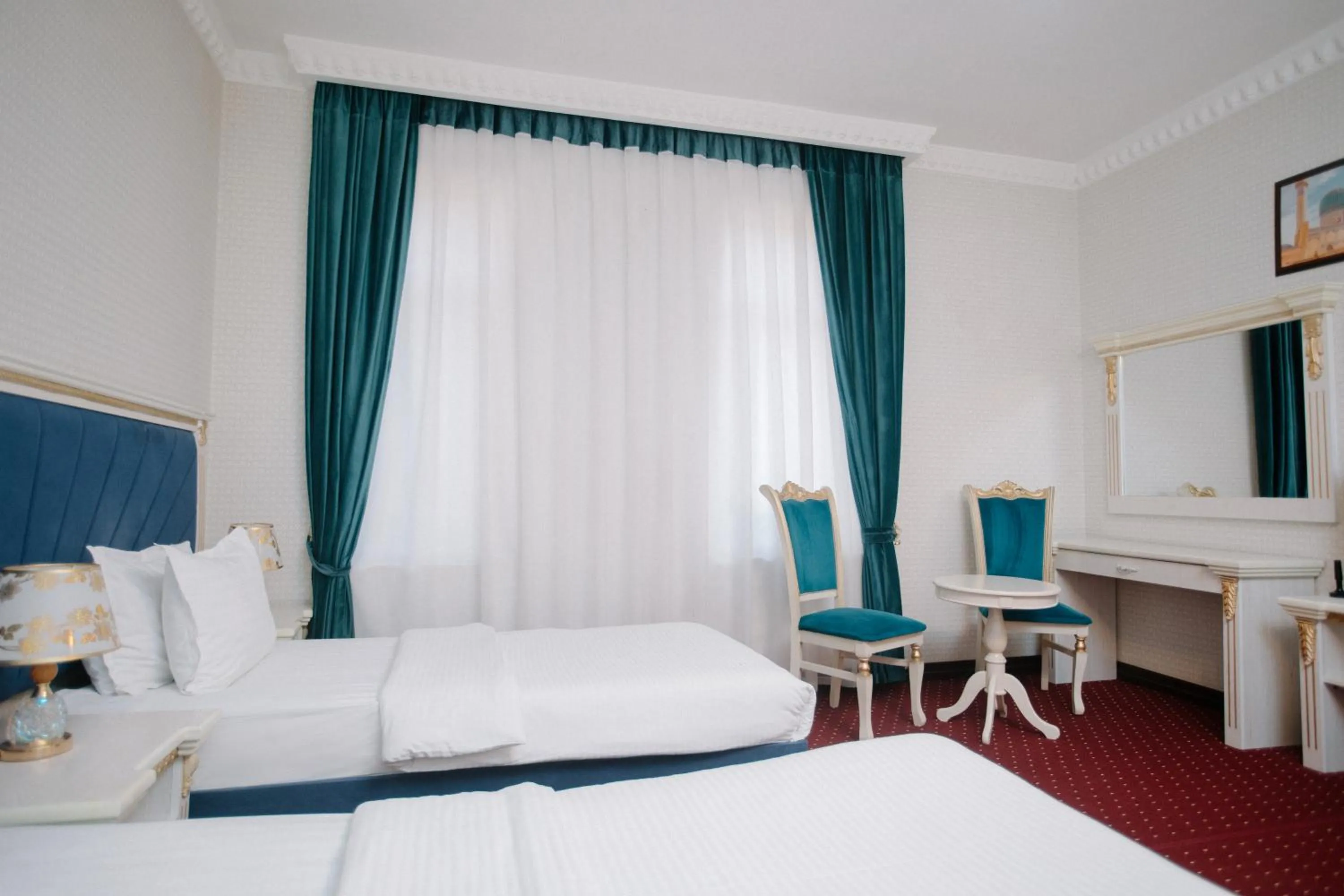 Photo of the whole room, Bed in Dendi Plaza Hotel