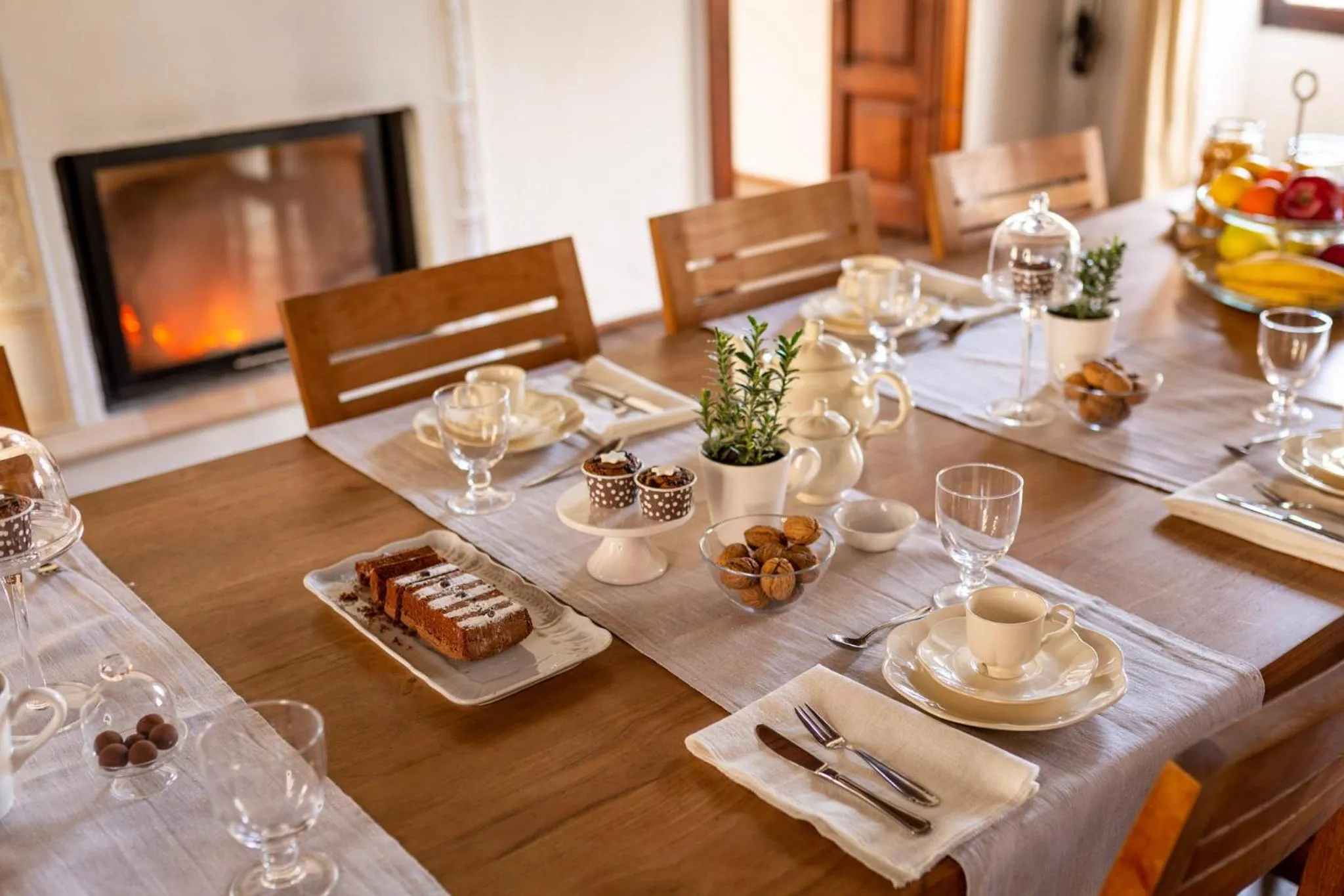 Restaurant/places to eat in Giulio Mountain B&B