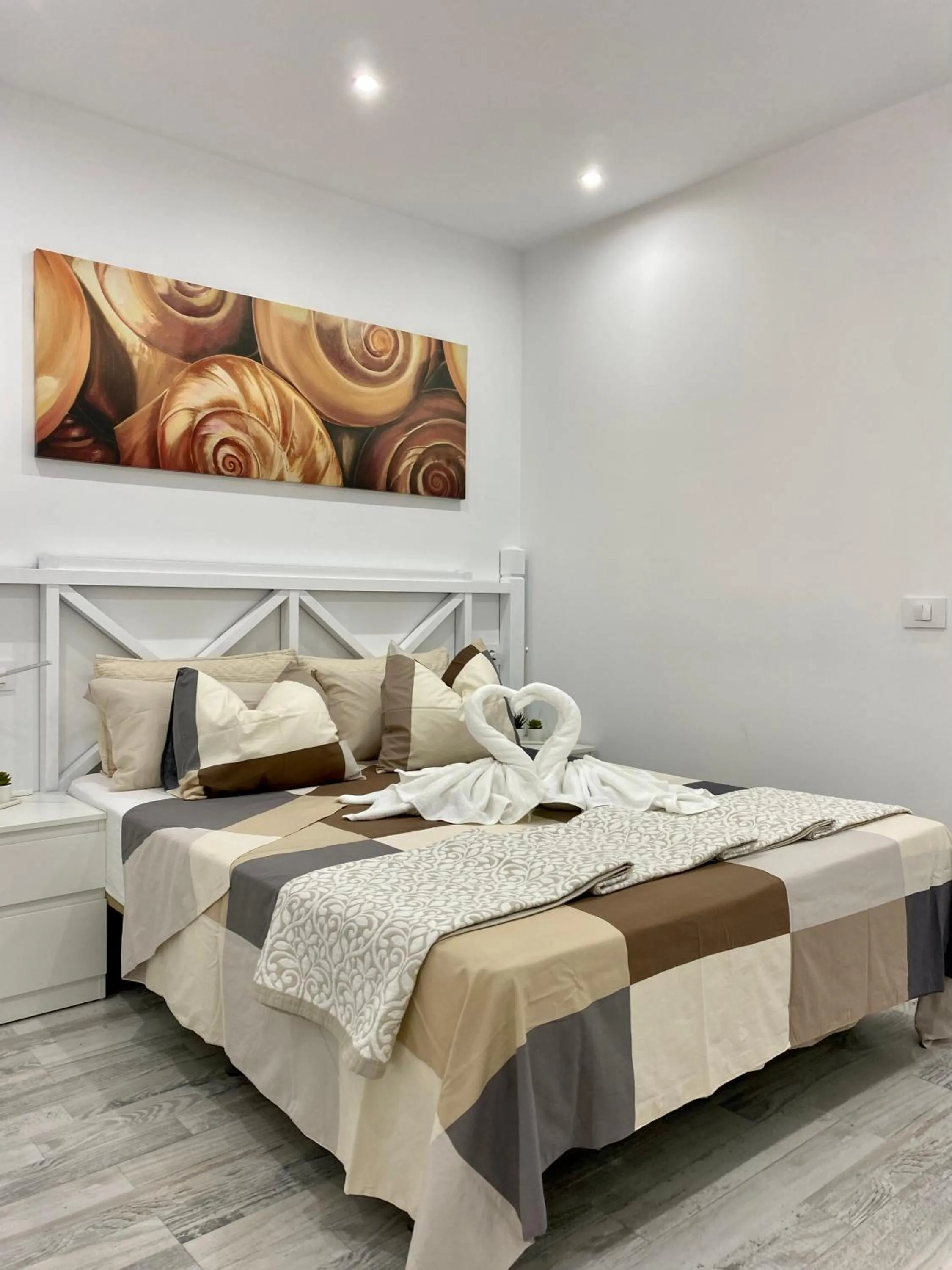 Bedroom, Bed in Apartament Mareverde Resort Costa Adeje