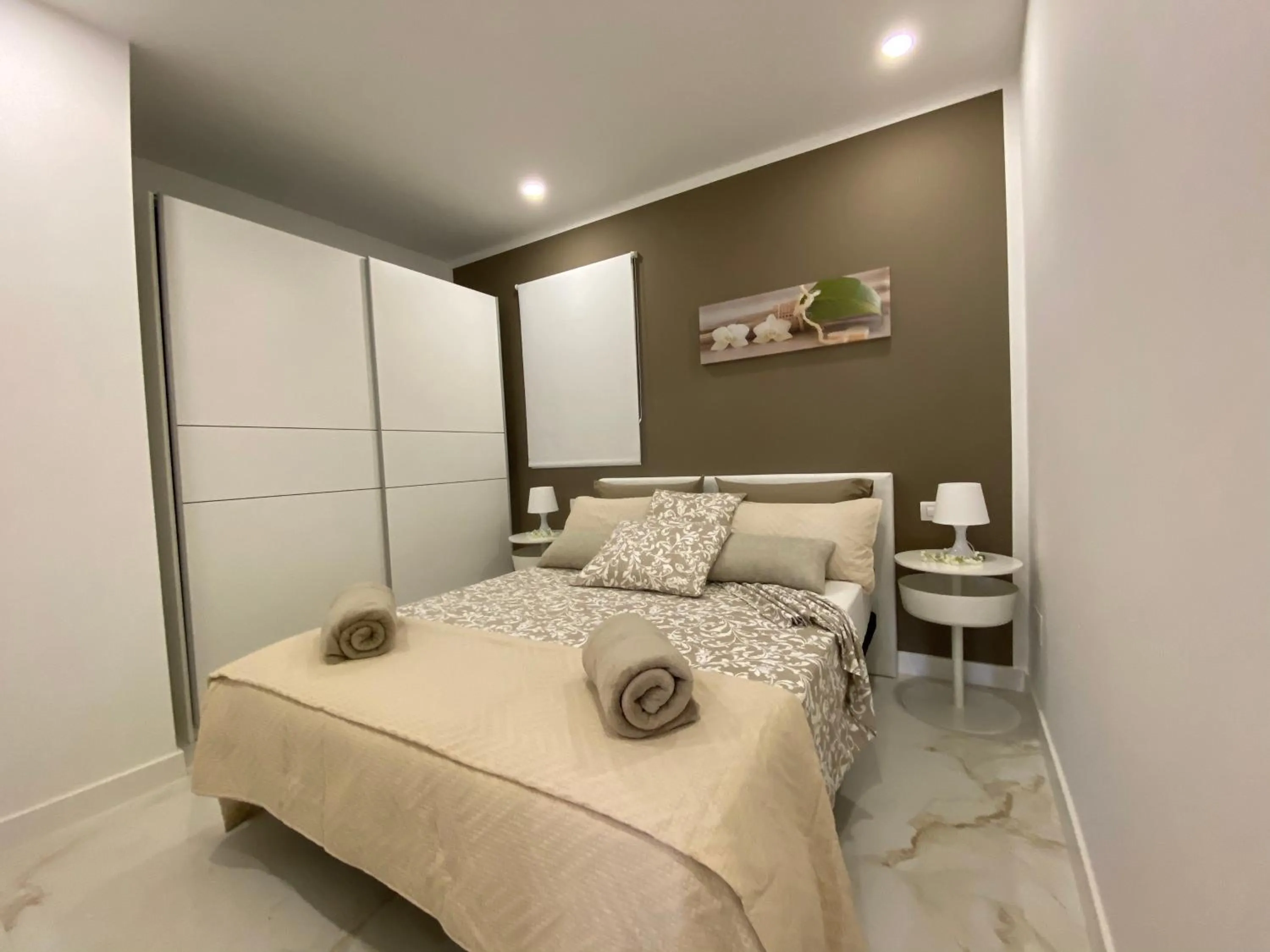 Bedroom, Bed in Apartament Mareverde Resort Costa Adeje