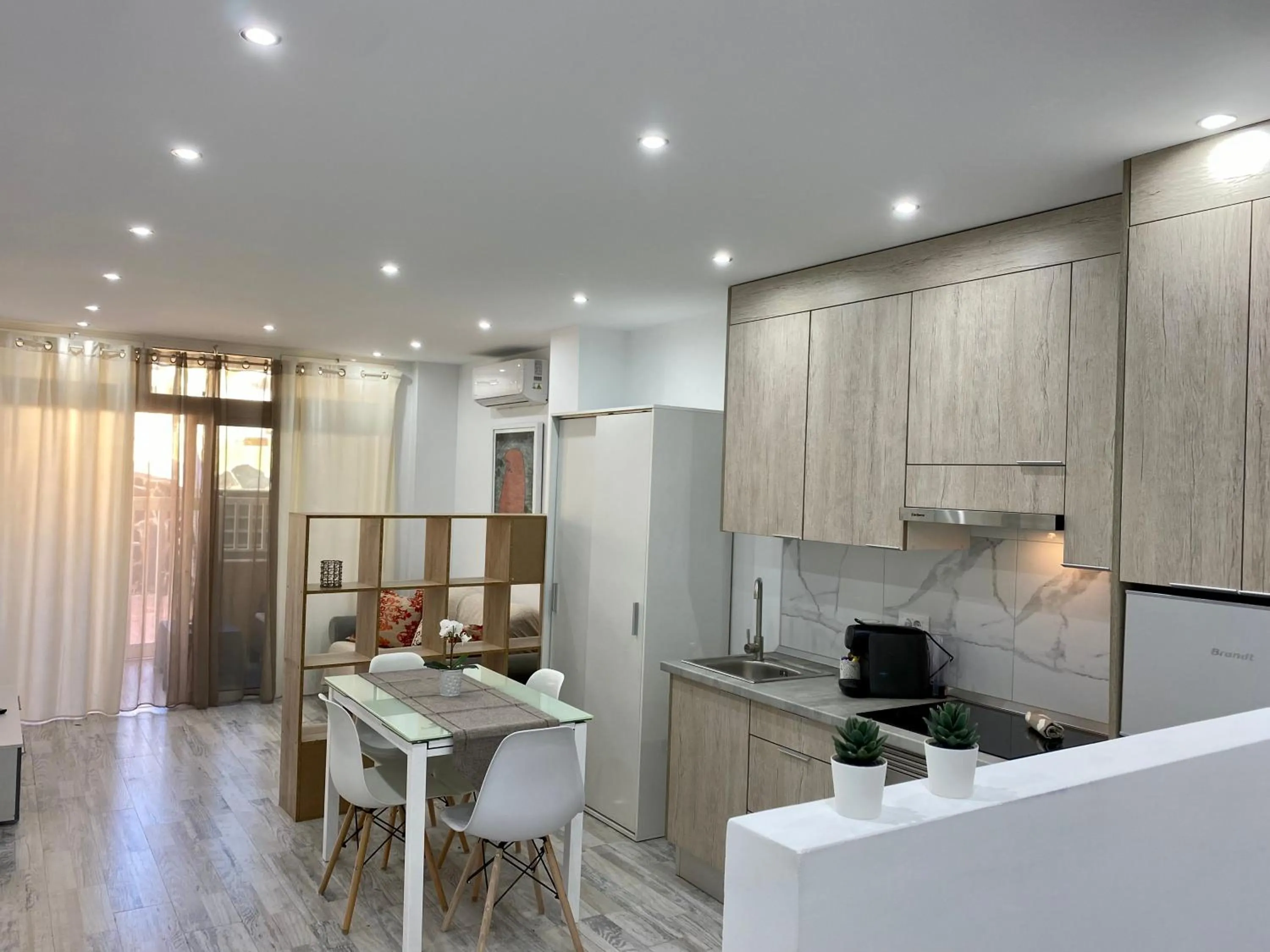 Kitchen or kitchenette in Apartament Mareverde Resort Costa Adeje