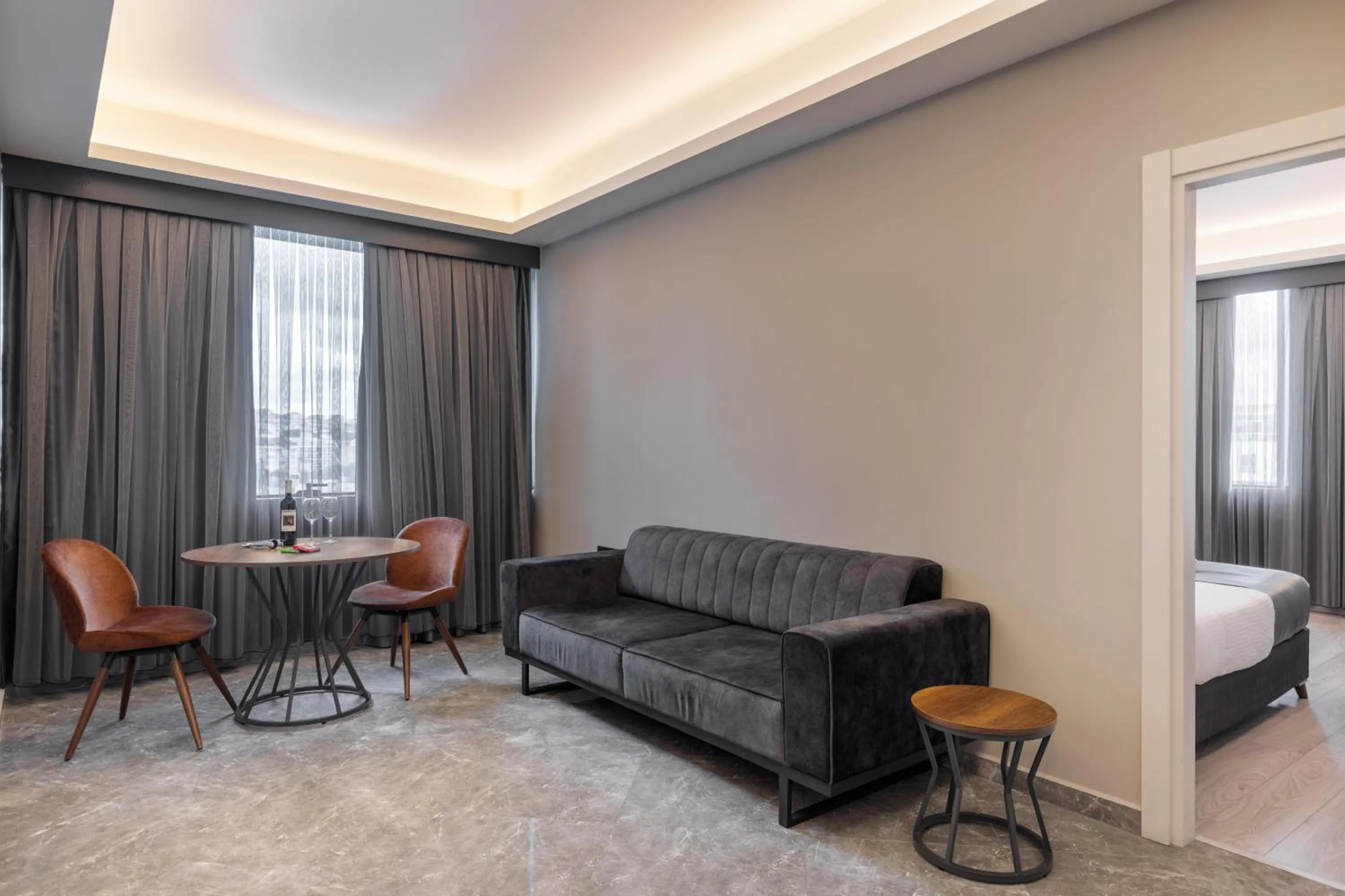 Bed in The Plaza Hotel Edirne