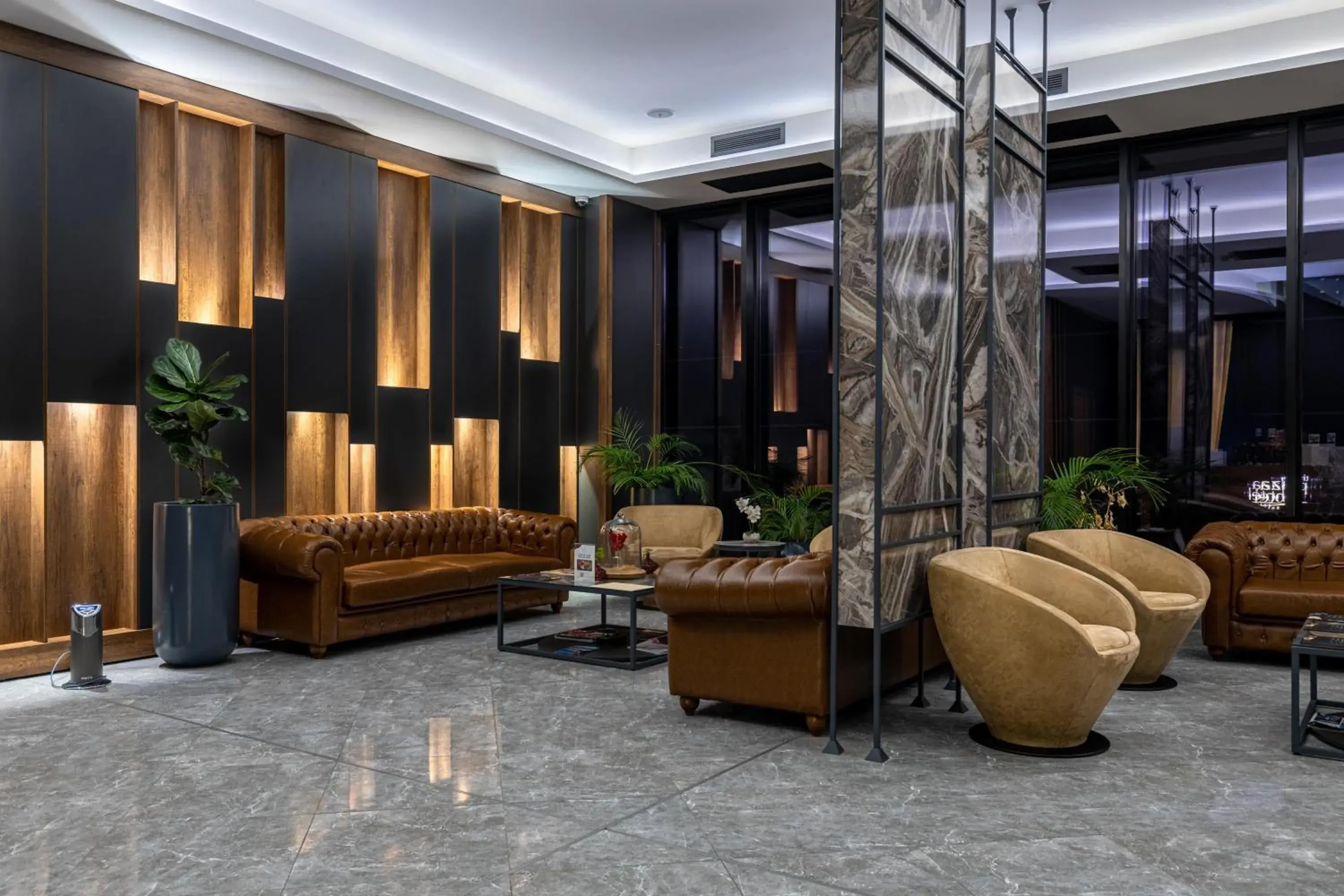 Lobby or reception in The Plaza Hotel Edirne Lobby or reception in The Plaza Hotel Edirne