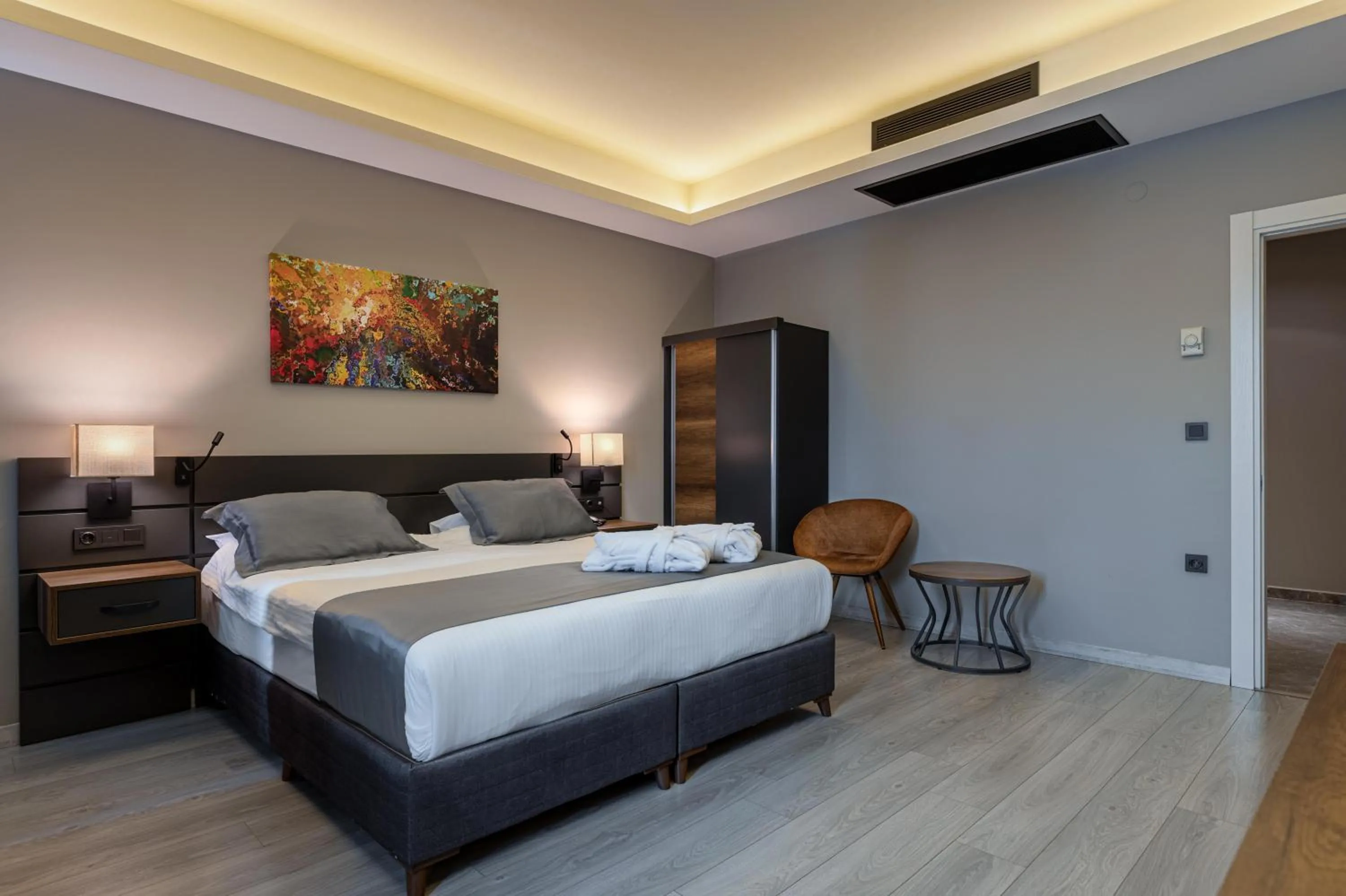 Bed in The Plaza Hotel Edirne