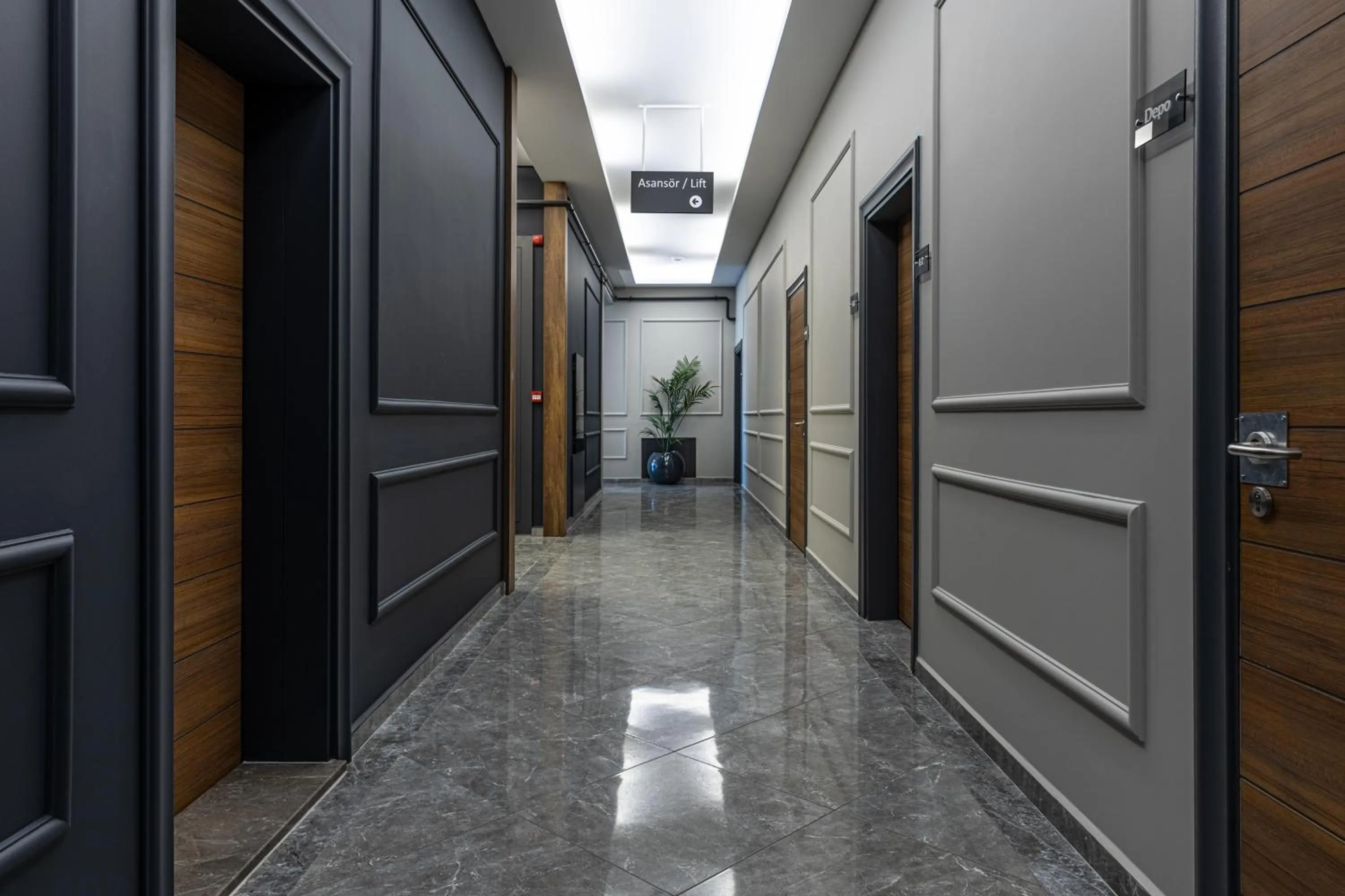 Lobby or reception in The Plaza Hotel Edirne