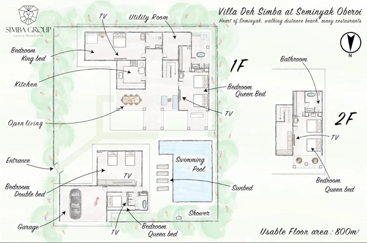 Villa Deh Simba at Oberoi