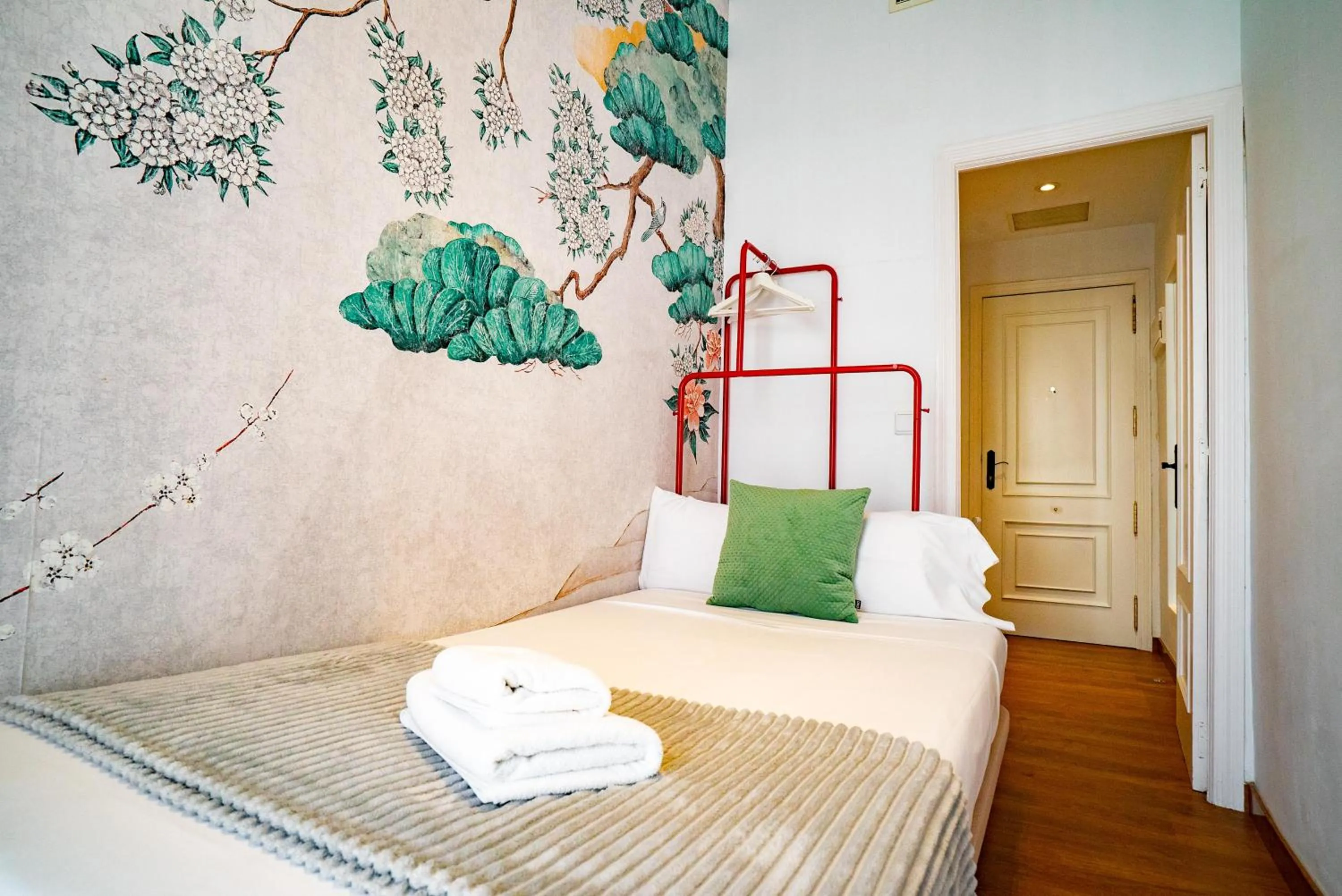 Bed in Smartr Madrid Gran Via 47