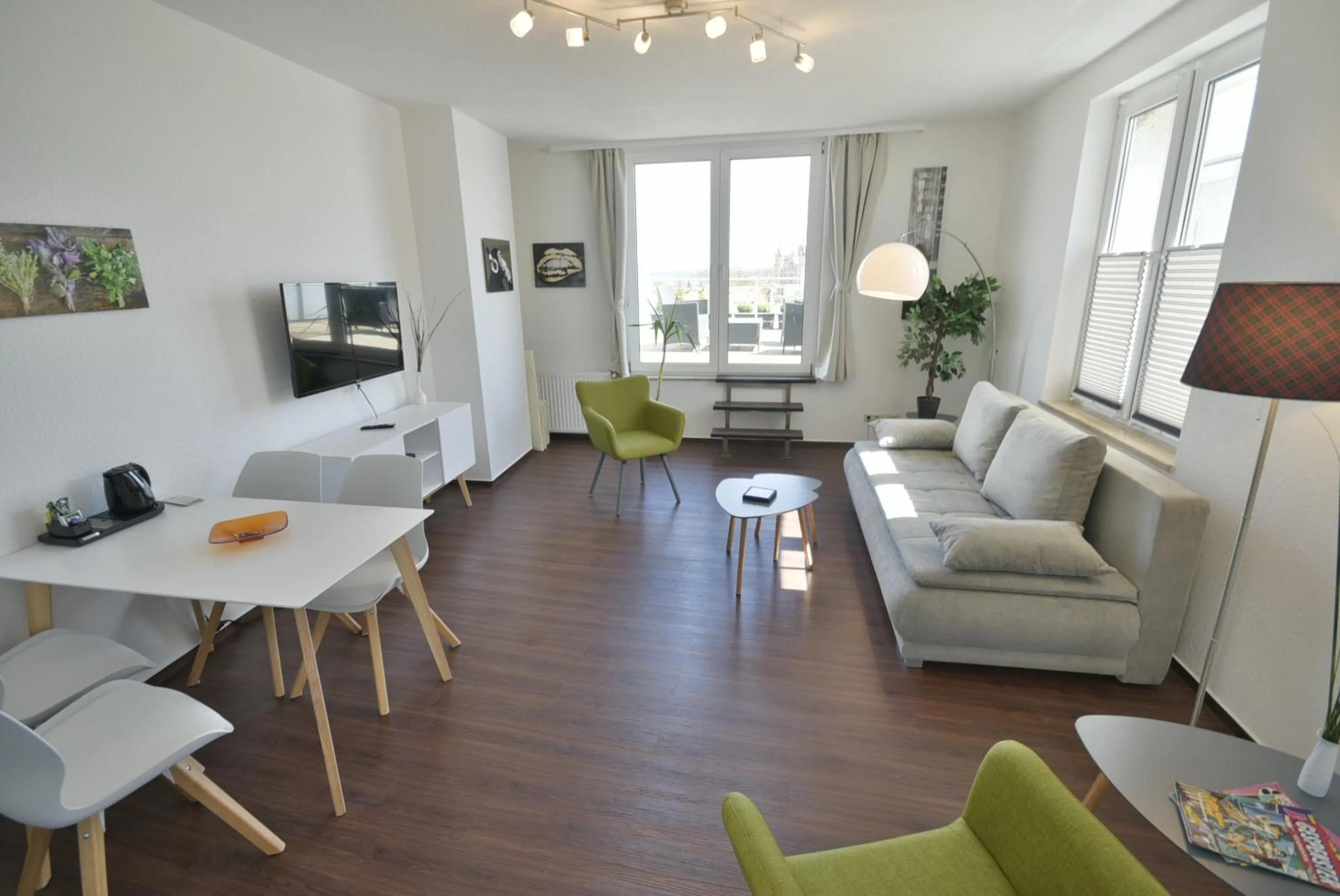 Penthouse in Pension am Schloss