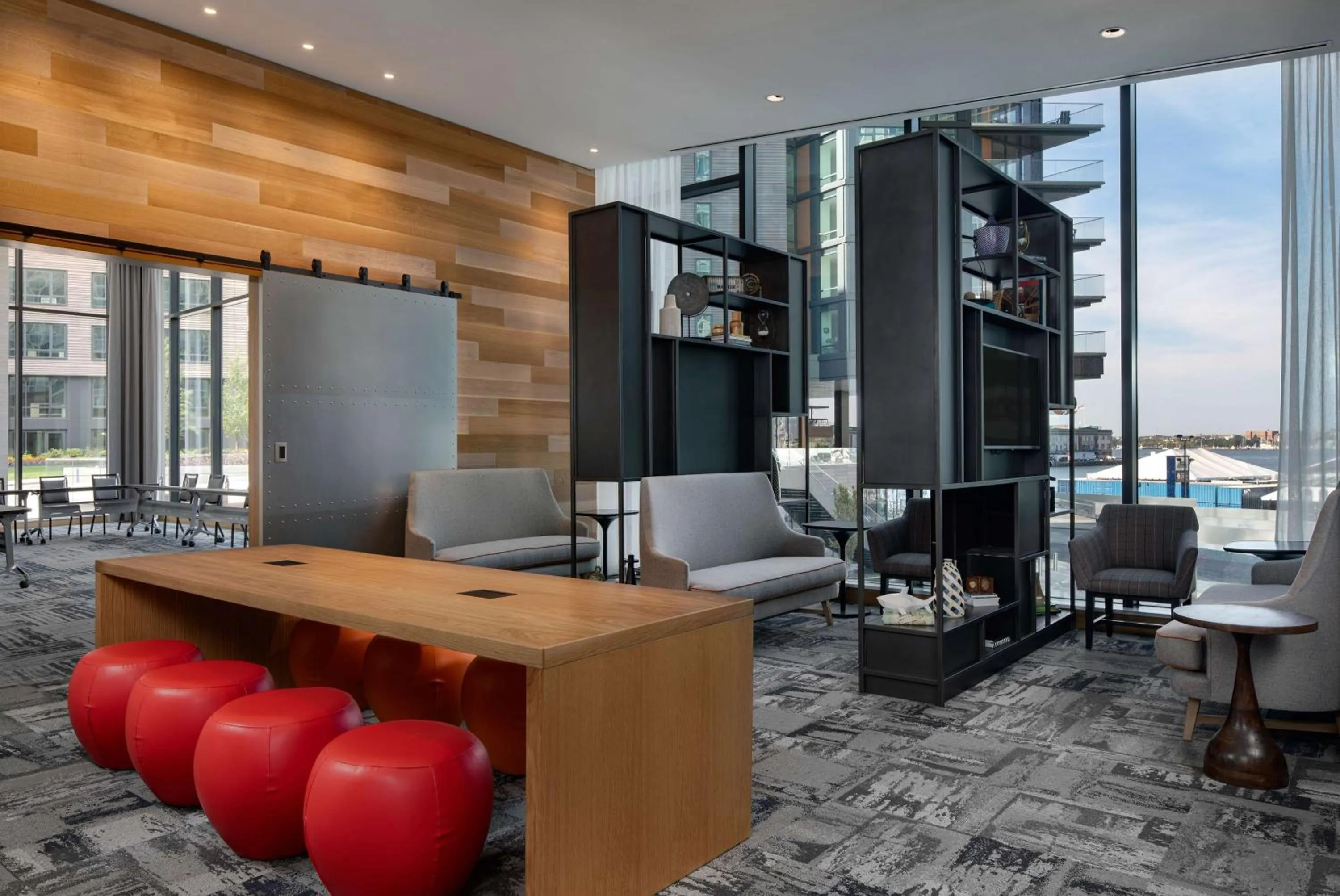 Lobby or reception in Hyatt Place Boston/Seaport District