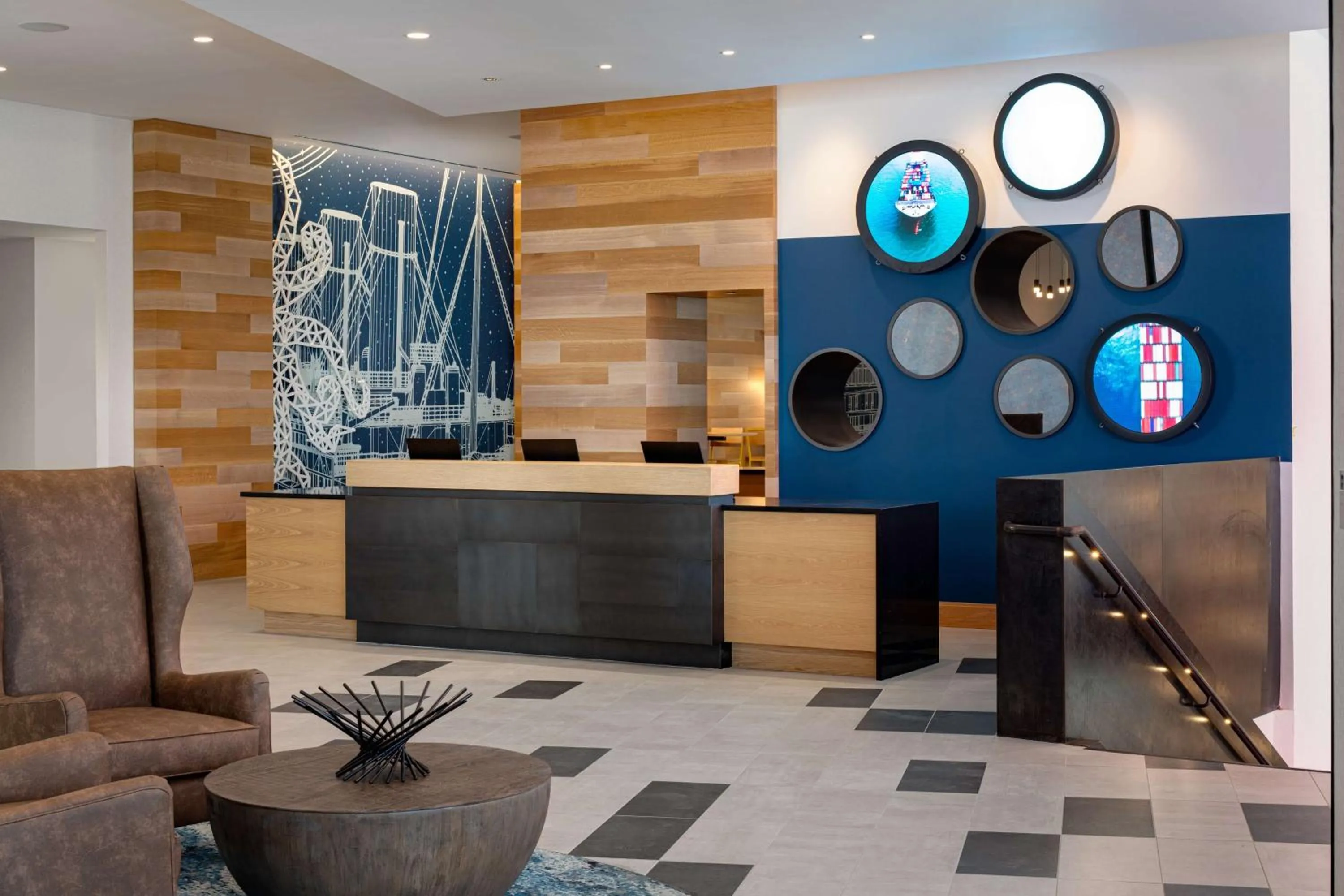 Lobby or reception in Hyatt Place Boston/Seaport District