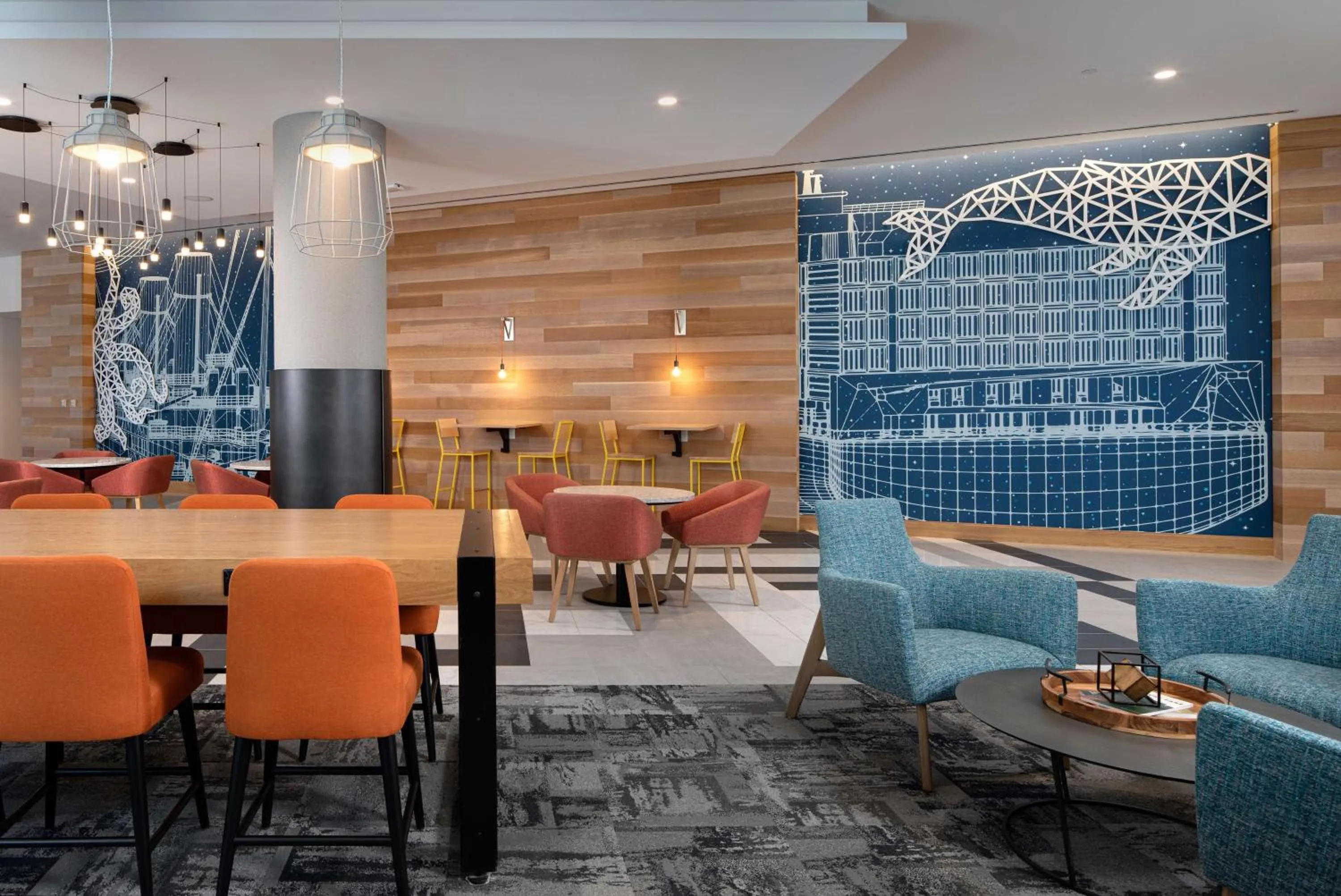 Lobby or reception in Hyatt Place Boston/Seaport District