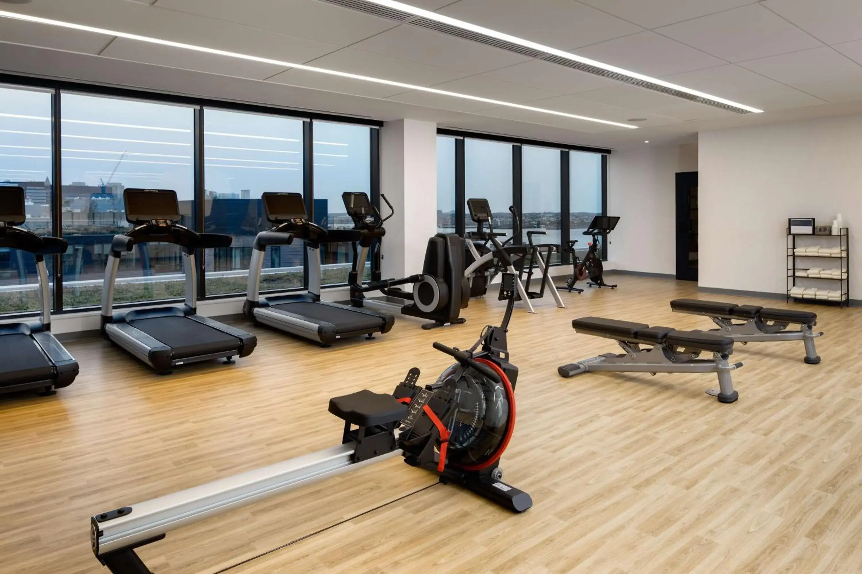 Fitness centre/facilities in Hyatt Place Boston/Seaport District Fitness centre/facilities in Hyatt Place Boston/Seaport District